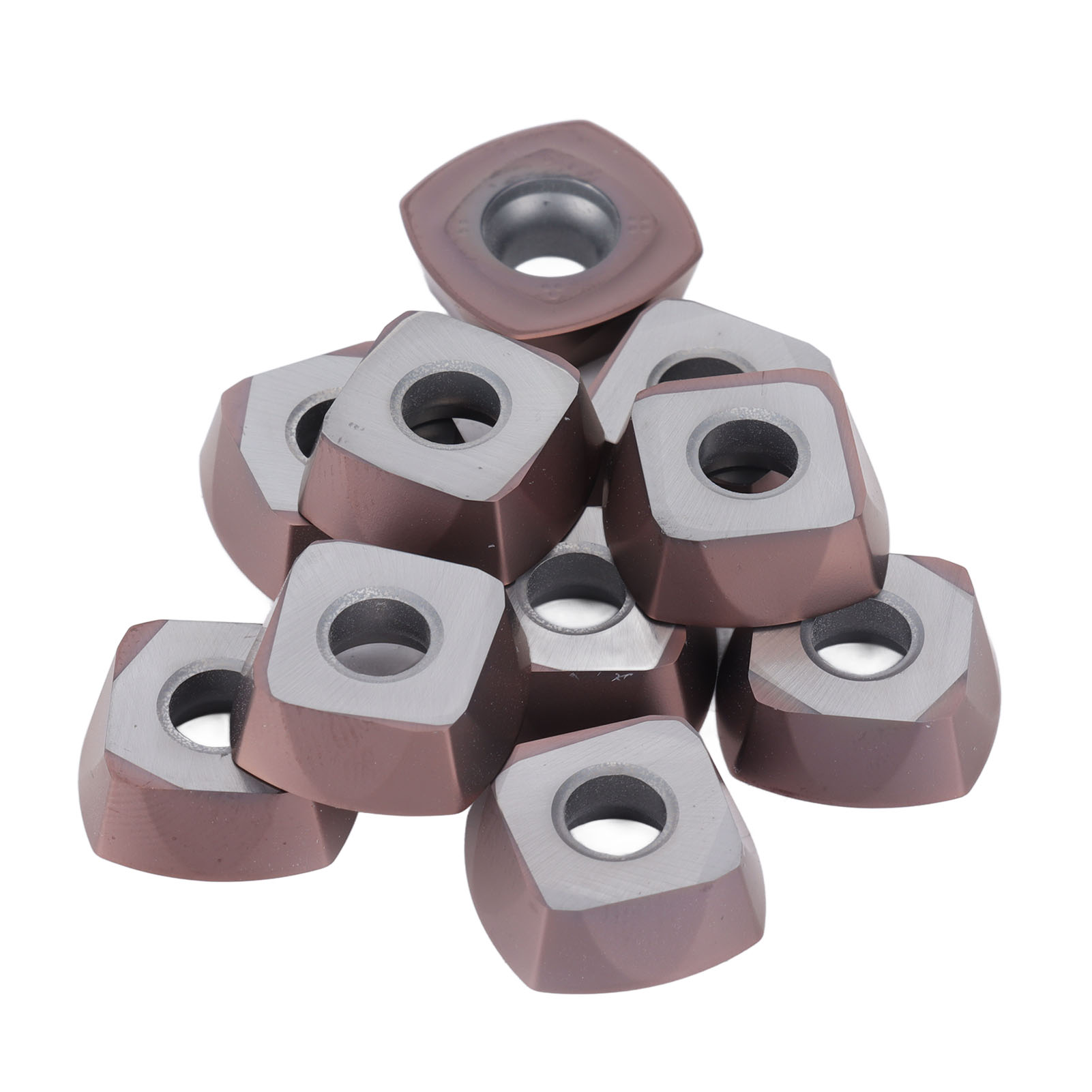 10 Sdmt150512 Beschichtete Hartmetall-wendeschneidplatten Für Drehen Und Feinbearbeitung, Cnc-wendeschneidplatten, Drehwerkzeuge, 10er-packung, Präzisionsbearbeitung
