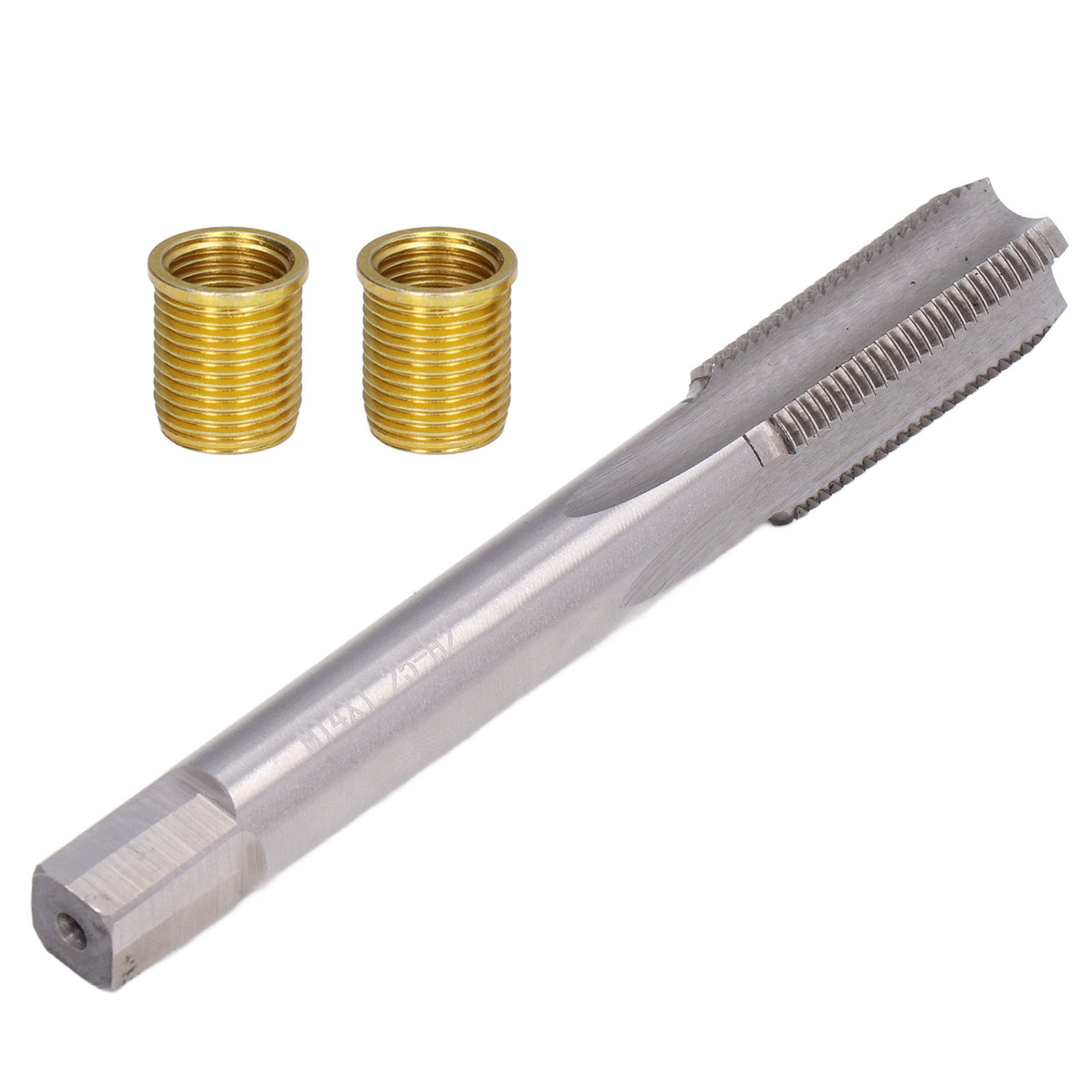 Reparaturset Für Metallzündkerzengewinde M12x1,25, M14x1,25 Einsatz, 14mm Gewindebohrer, Komplettes Werkzeug Zum Nachschneiden Von Gewinden Für Motorzylinder.