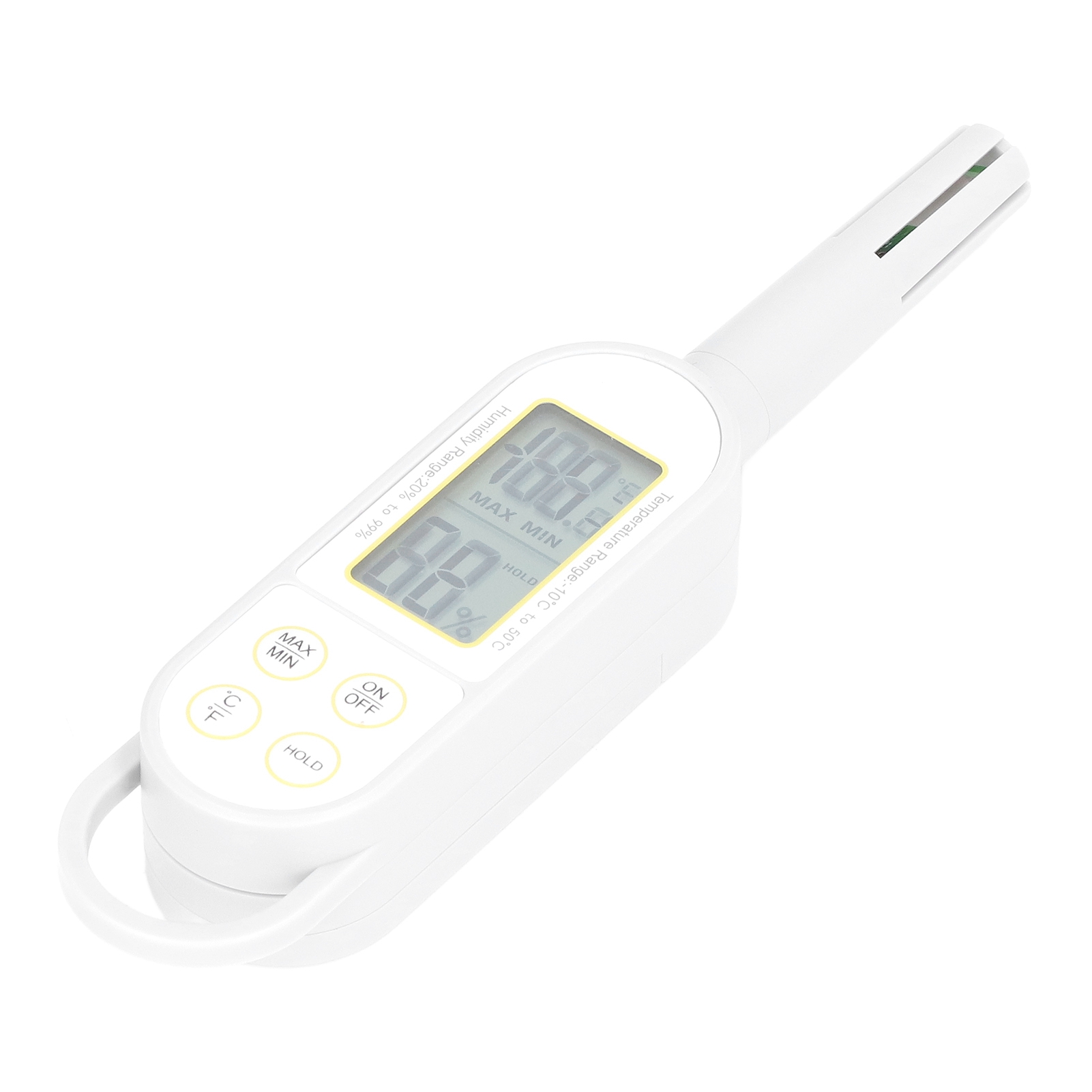 Tragbares Digitales Thermometer-hygrometer Mit Lcd-anzeige Zur Messung Von Temperatur Und Luftfeuchtigkeit In Innenräumen