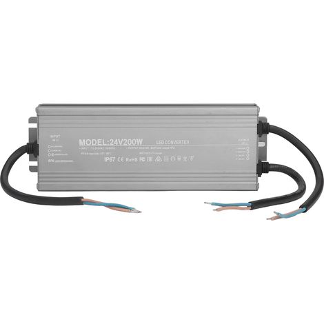 Ip67 Waterproof 200w 24v 8.3a Led Power Supply For Outdoor Lighting Transformer Driver