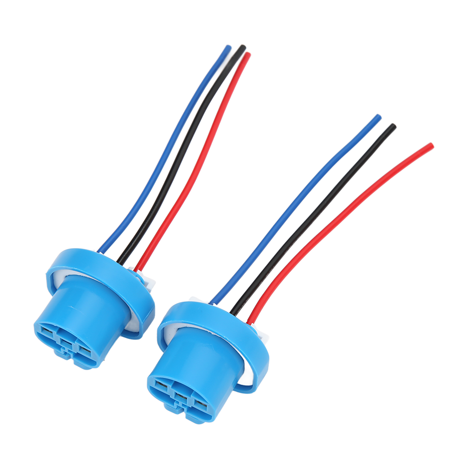 2-teilige Bremslichtfassung (weiblich), Leicht Und Kompakt, Praktischer Anschluss Mit Kabel, Lampenfassung Für Rücklichter, Einfacher Austausch, Langlebig Und Zuverlässig.