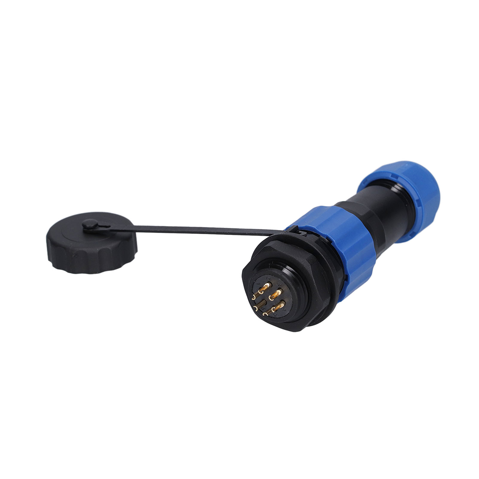 6-poliger Stecker Für Kommunikationsgeräte, Robuster Und Praktischer Luftfahrtstecker, Kompakt, Oxidationsbeständig, Zuverlässig.