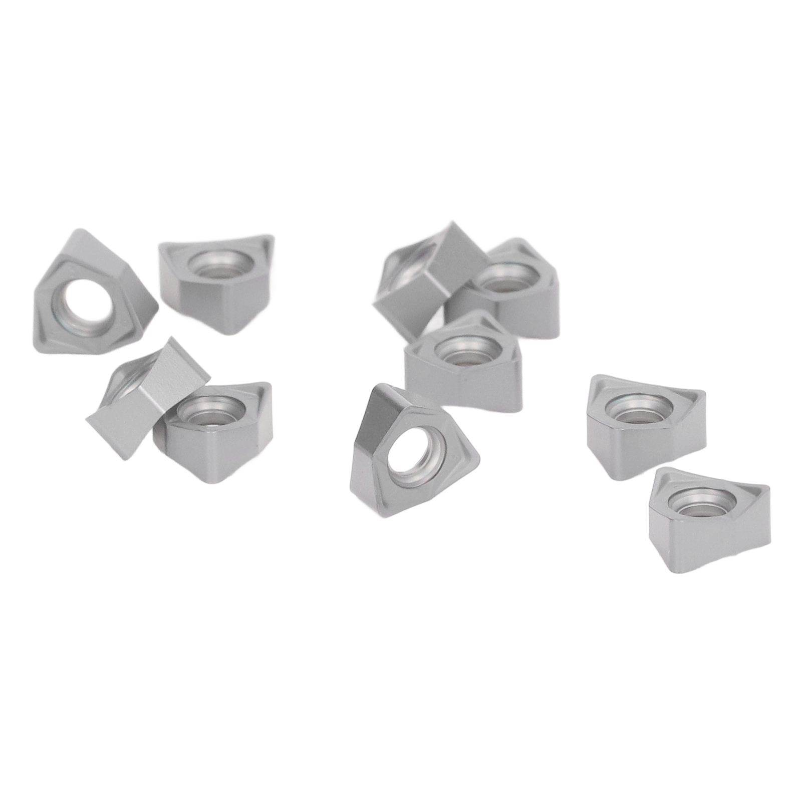 Packung Mit 10 Rwnmu040308-er-r Hartmetall-wendeschneidplatten, Indexierbar, Beschichtet, Für Drechseln, Cnc-fräswerkzeuge, Hohe Präzision