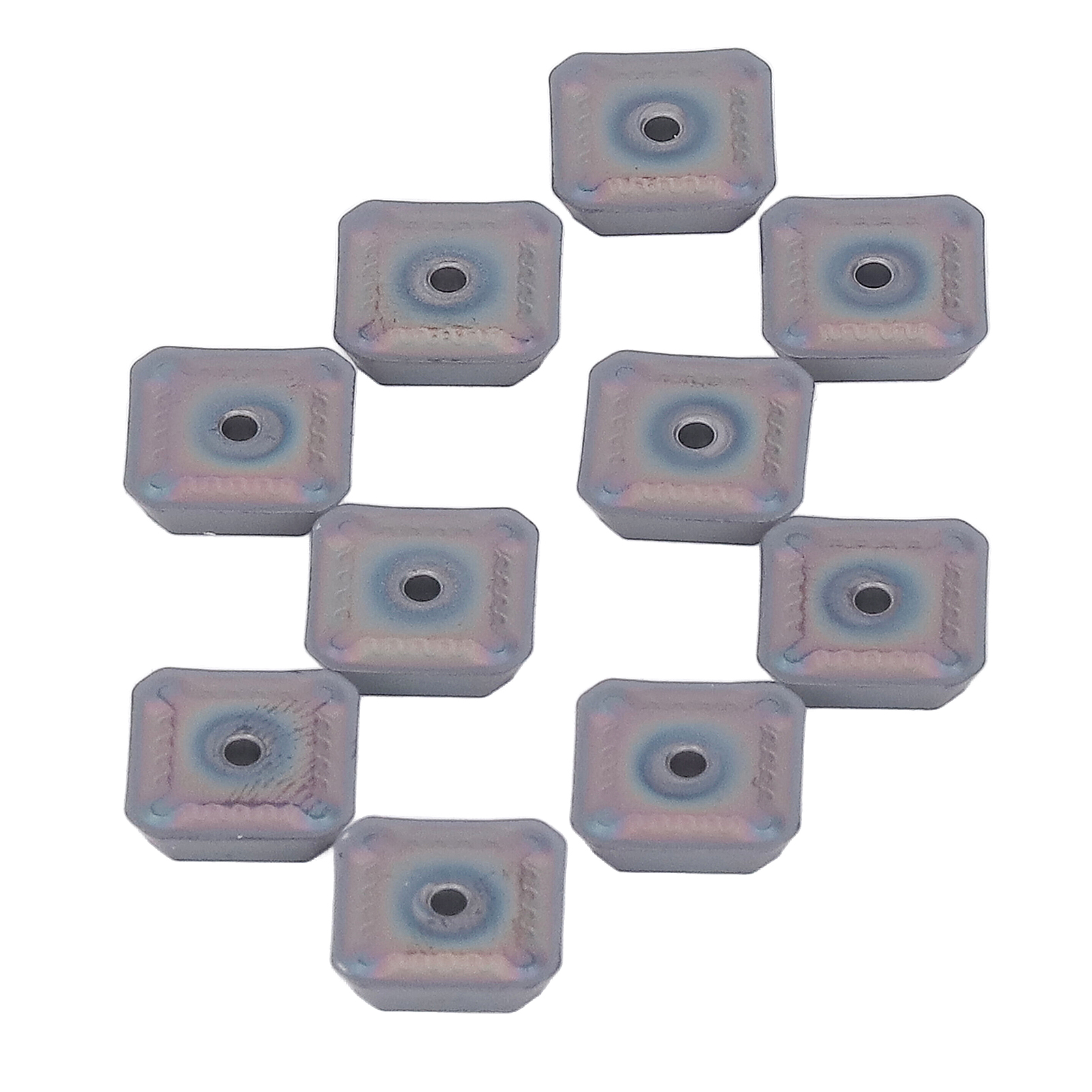 10 Beschichtete Hartmetall-dreheinsätze Cnc-fräser Metalldrehmaschinen-werkzeughalter