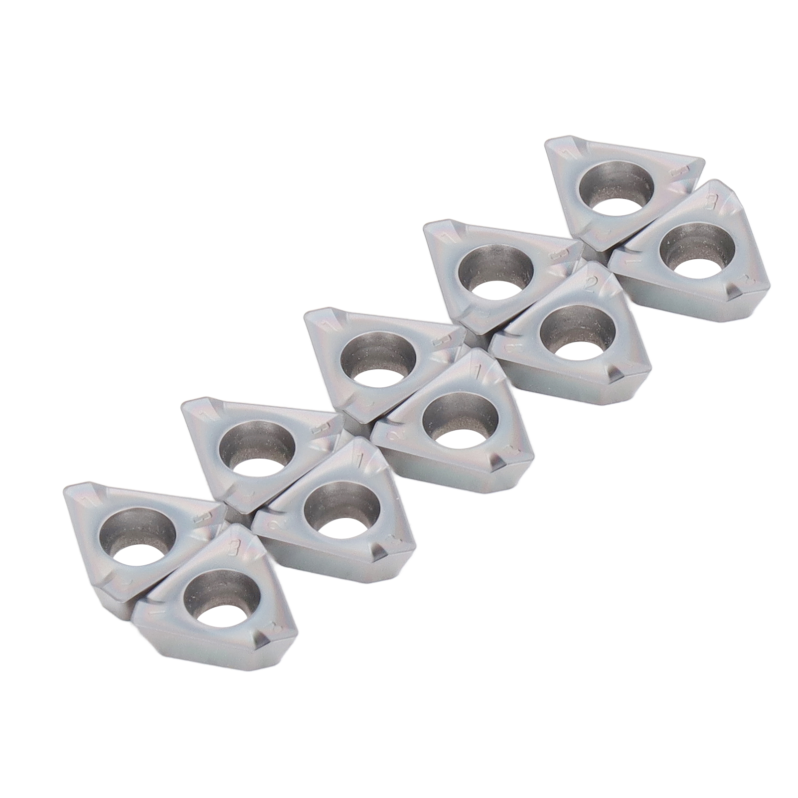 10 Beschichtete Hartmetall-wendeschneidplatten Für Cnc-drehmaschinen, Metallbearbeitungswerkzeuge, Fräsen, Werkzeughalter, 10 Stück