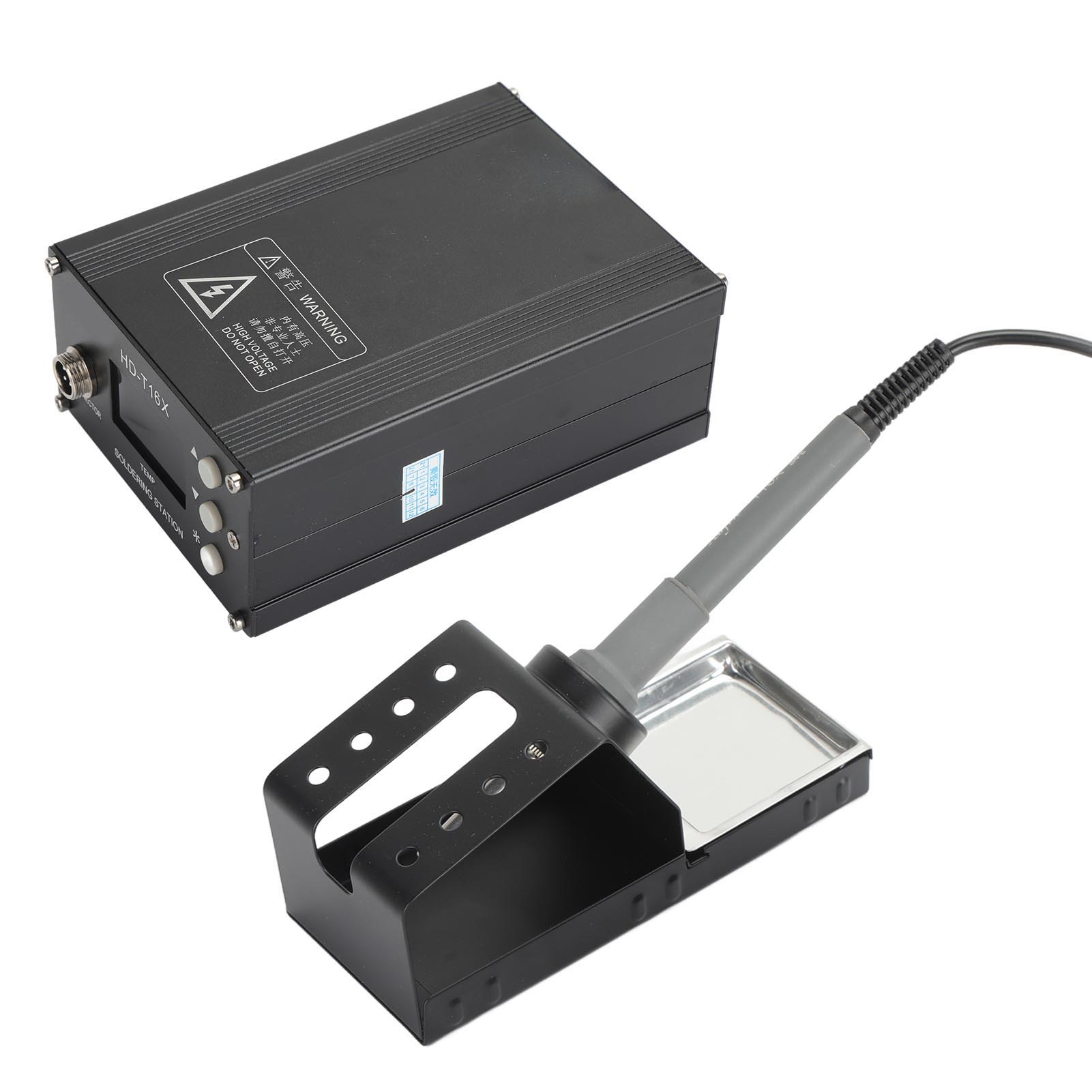 Led-heißluft-lötstation, Digitale Temperaturregelung, Entlötset, Heißluftpistole 110–230 V, Eu-stecker