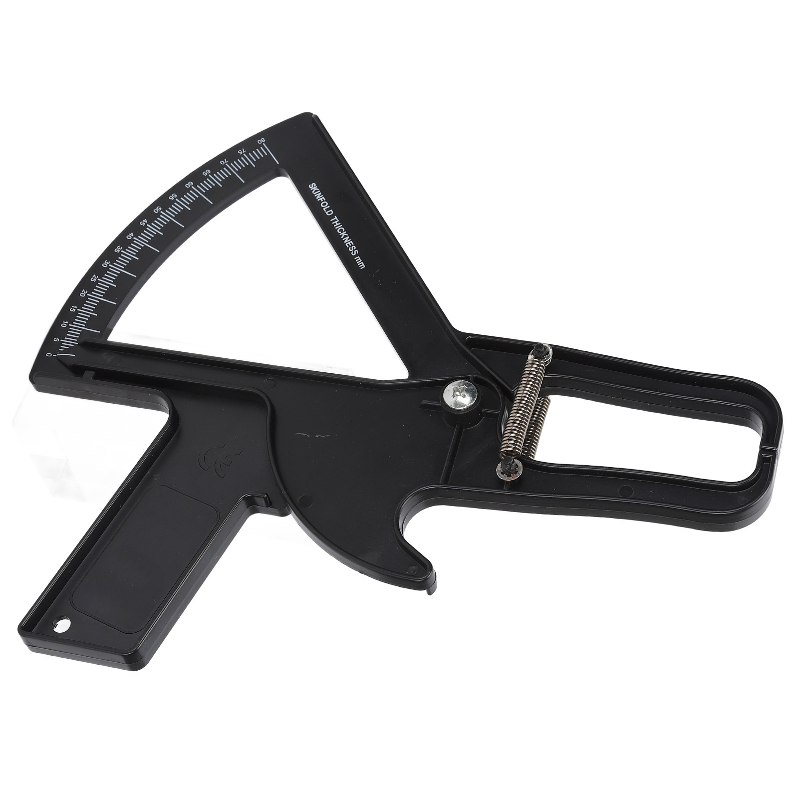 Manuelle Hautfaltenmesszange, Abs-körperfettdickenmesskompass, Eingebaute Feder, Messbereich 0-80 Mm, Werkzeug Zur Körperfettmassenkontrolle.