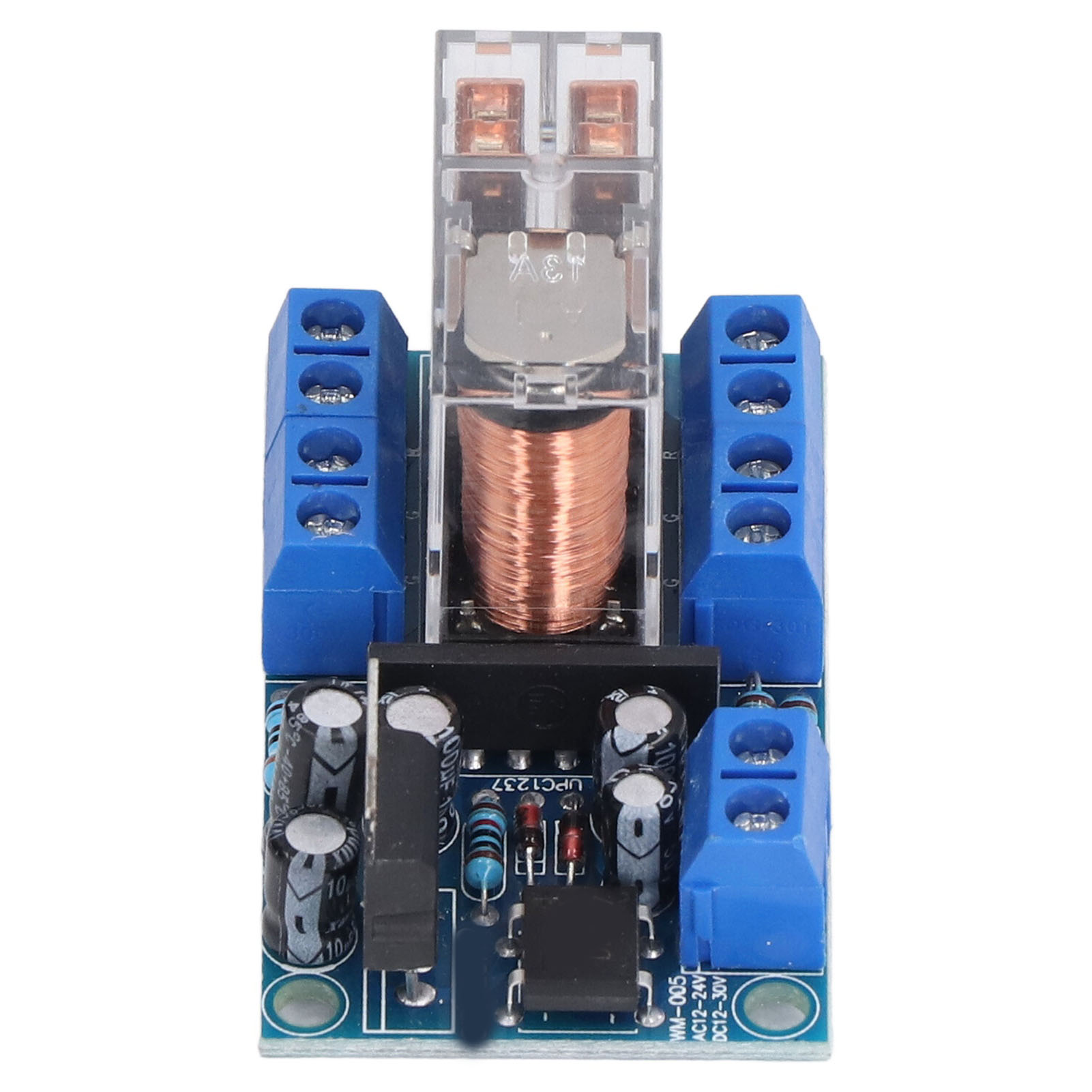 Lautsprecherschutzmodul Mit Verzögerung, Diy 2.0-kanal-audiosystem, Upc1237, 12–24 V Ac/dc-netzteil
