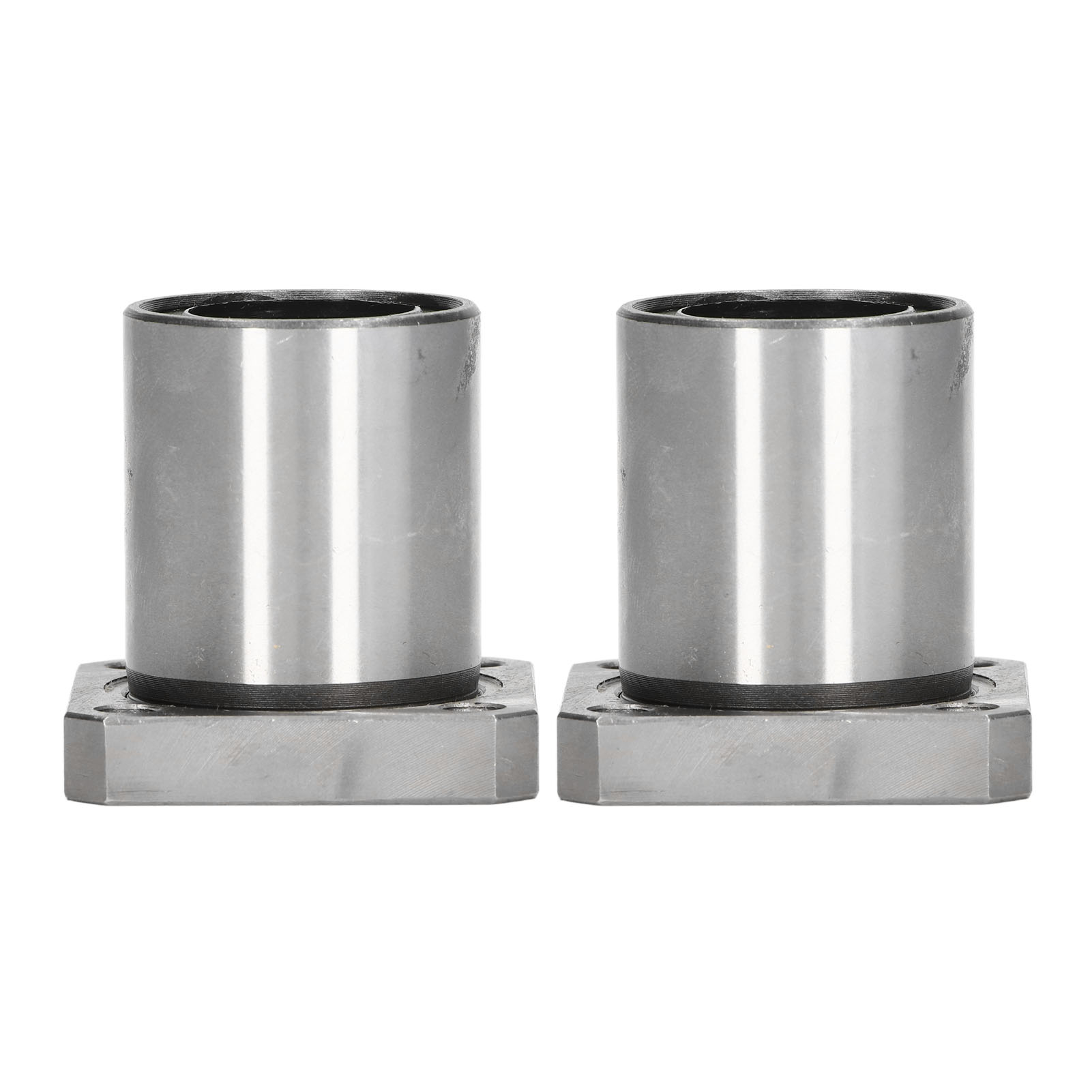 Satz Aus 2 Lmk20uu Linearführungen Mit Vierkantflansch, 20 Mm Bohrung, 32 Mm Außendurchmesser, 42 Mm Länge, Linearbewegung