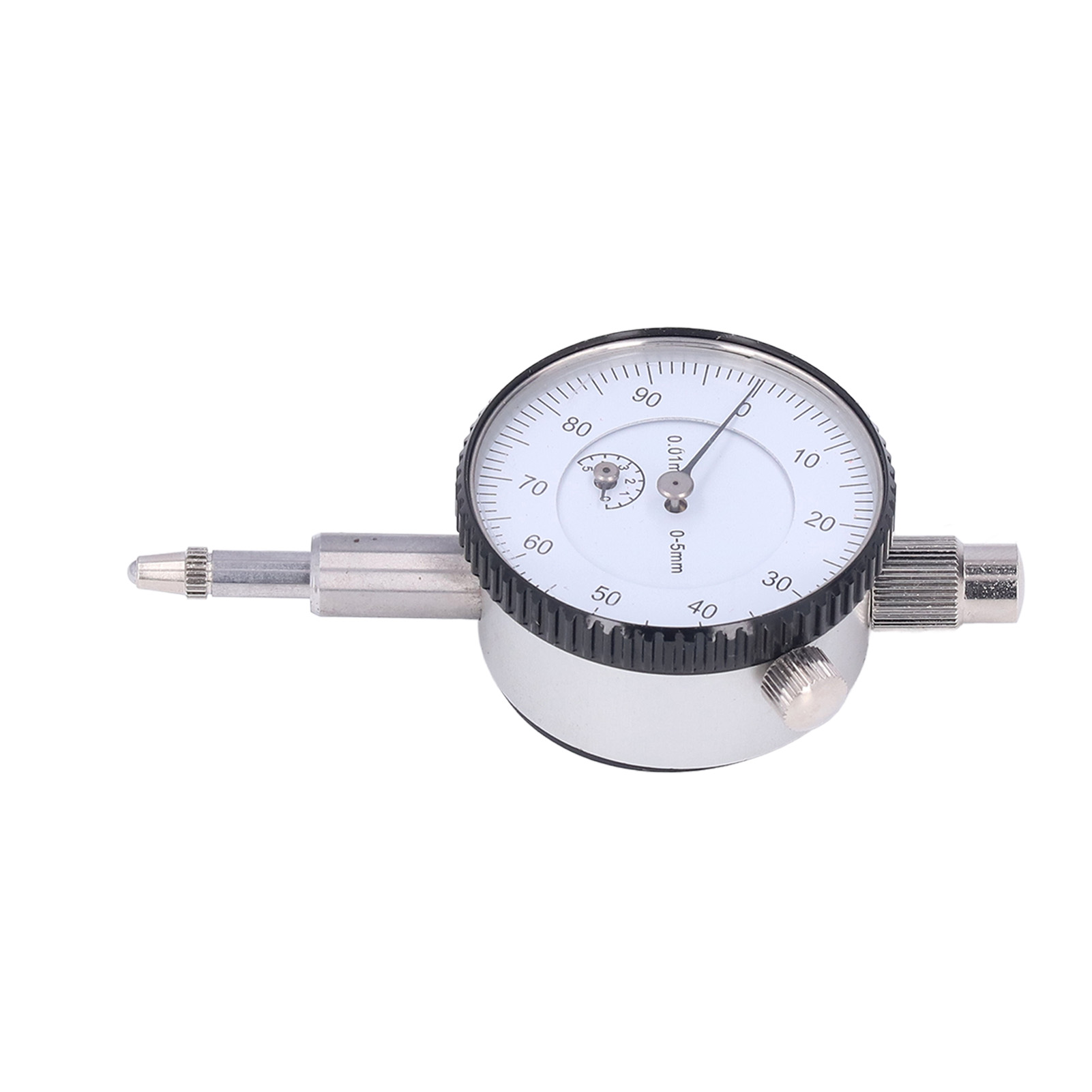 Komparator Mit Skala Aus Aluminiumlegierung, 0-5 Mm Prüfmessgerät, 0,01 Mm Genauigkeit, Für Die Mechanische Instandhaltung.