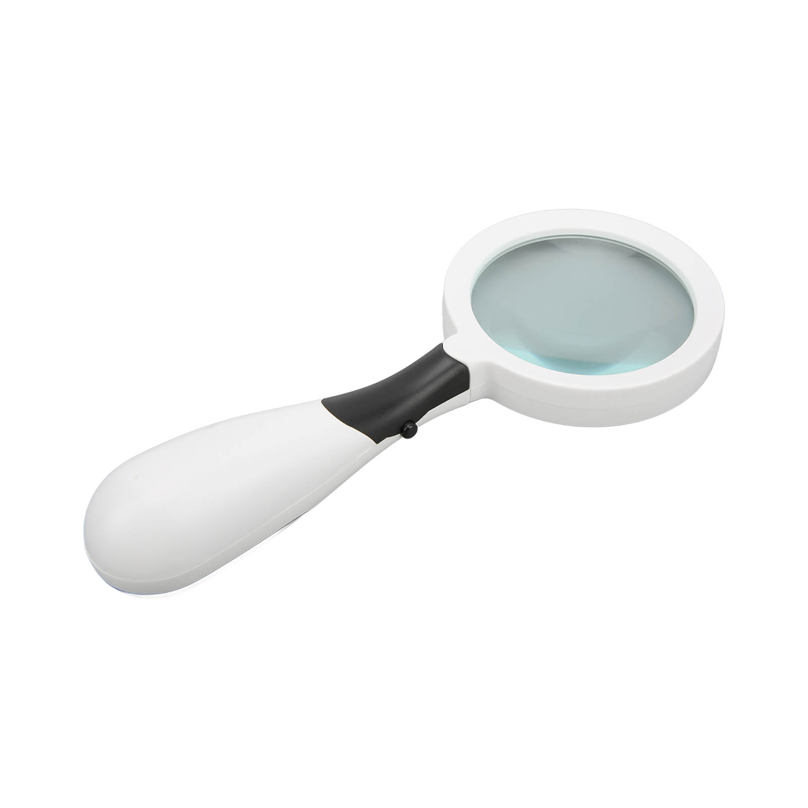 Runde Hd-handlupe Mit Led-beleuchtung, Starker Vergrößerungseffekt Zum Lesen, Beobachten Und Erkennen, Ergonomischer Griff.