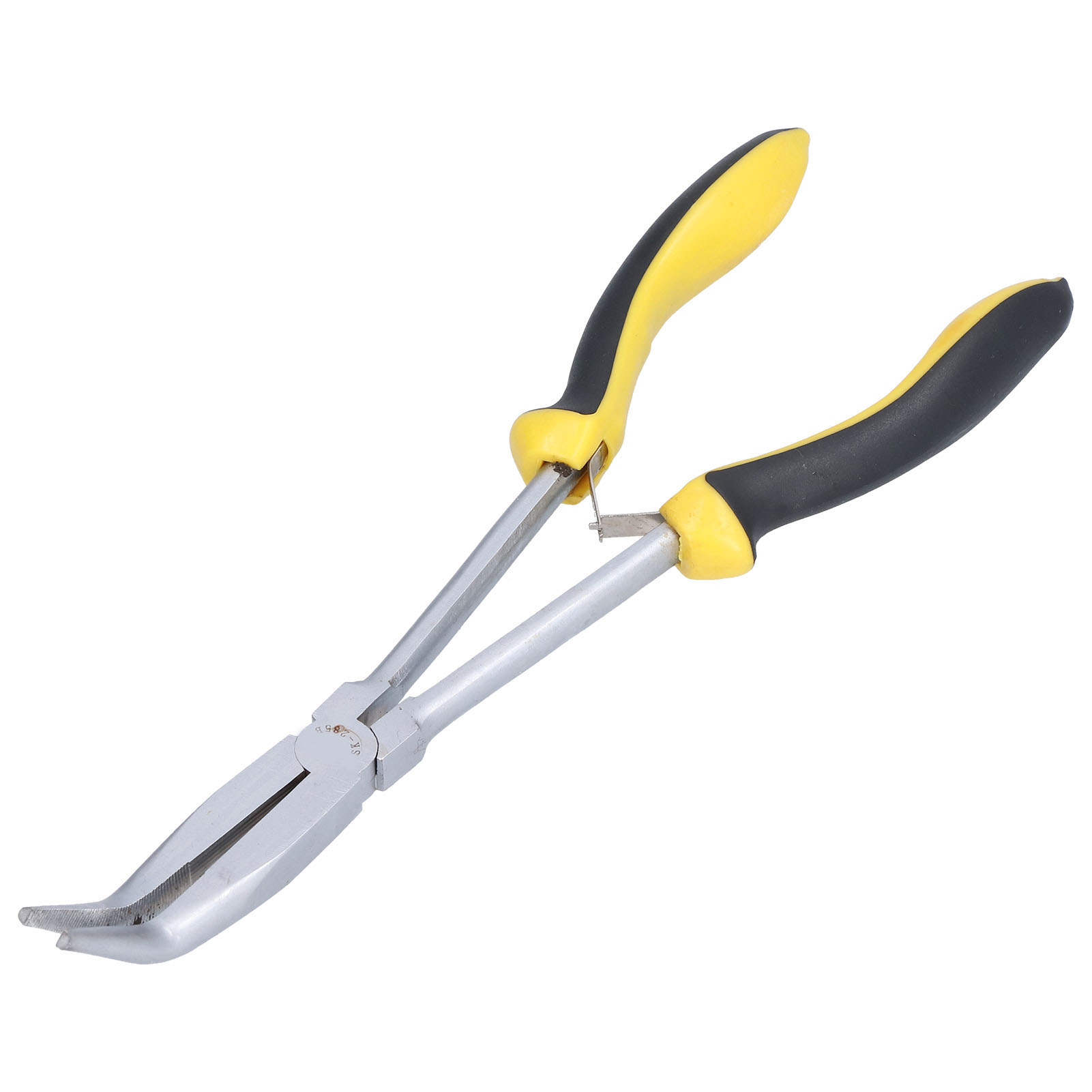 Sk-285b 11 Zoll 60° Gebogene Spitzzange, Lange Gebogene Zange Für Manuelle Wartungsarbeiten, Präzisionswerkzeug, Konische Spitze, Für Professionelle Und Heimwerkeranwendungen.