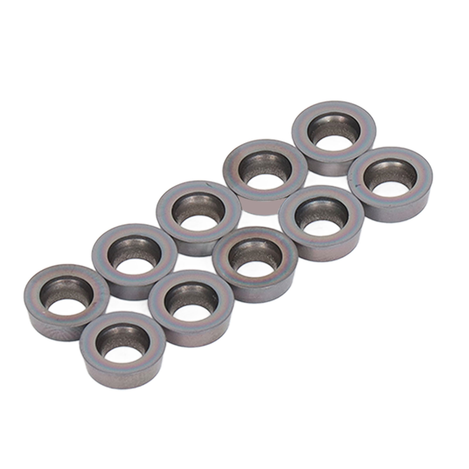 Satz Mit 10 Hartmetall-dreheinsätzen, Rundfräser Für Cnc-drehmaschinen, Fräswerkzeug, Frässet