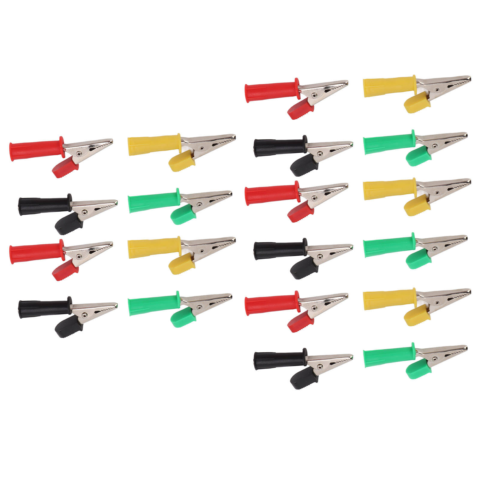 Satz Mit 5 Elektrischen Prüfklemmen Aus Messing J.60045, 5 Mm, 4 Mm Isolierte Buchse, Kfz-anschlussklemme