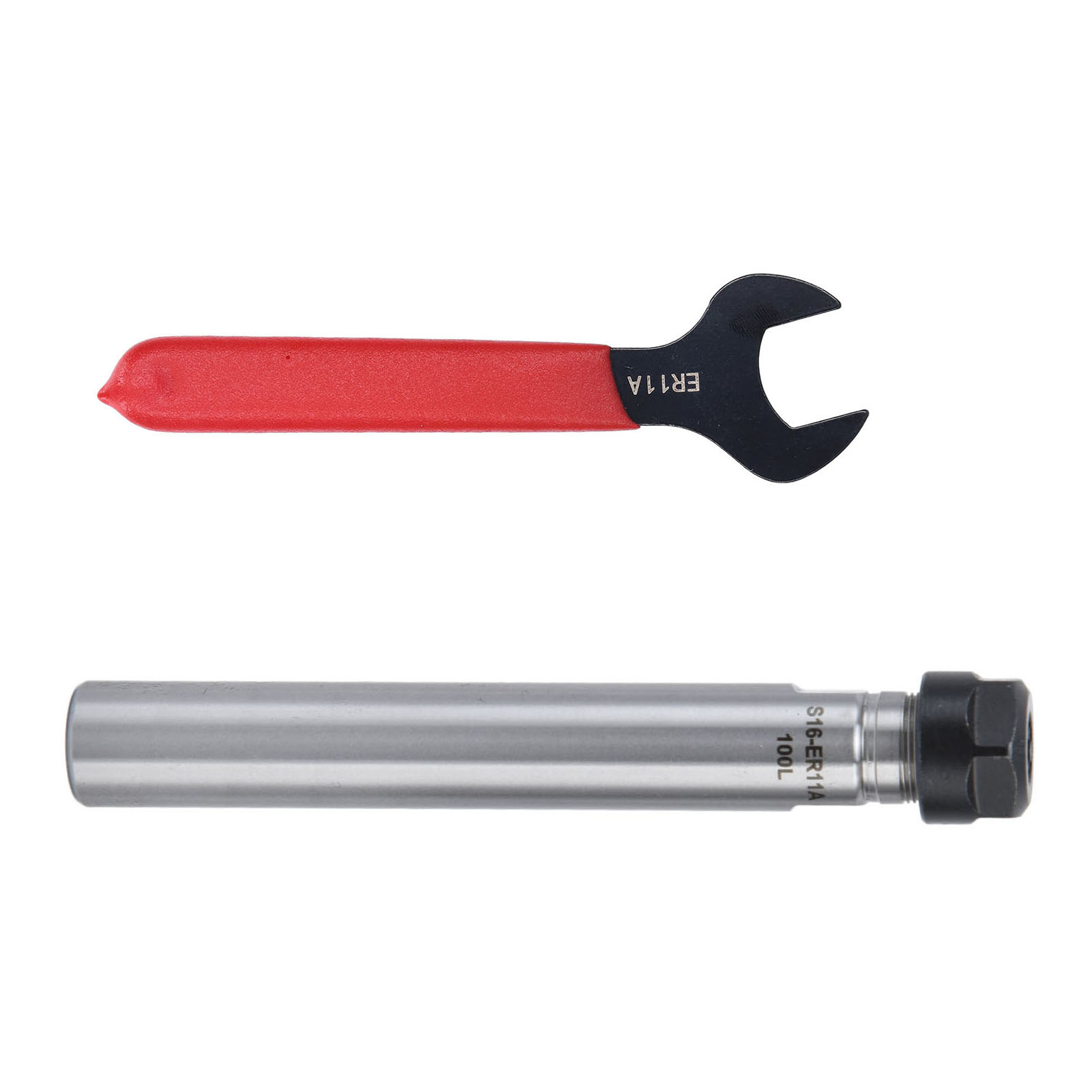 Werkzeughalter Mit Geradem Schaft C16-er11a-100l, Er11 Spannzange, 100mm Verlängerung, Zubehör Für Cnc-dreh- Und Fräsmaschinen.