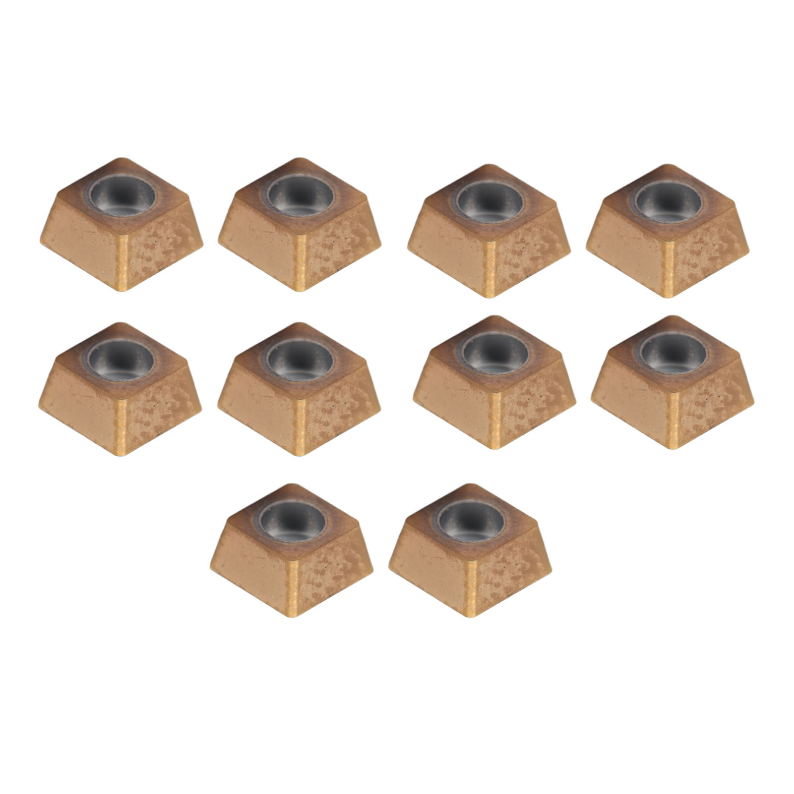 Satz Mit 10 Spmt040204hd Hartmetall-dreheinsätzen, Cnc-fräs- Und Schneidwerkzeuge, Metalldrehmaschinenklinge, Profi-set.