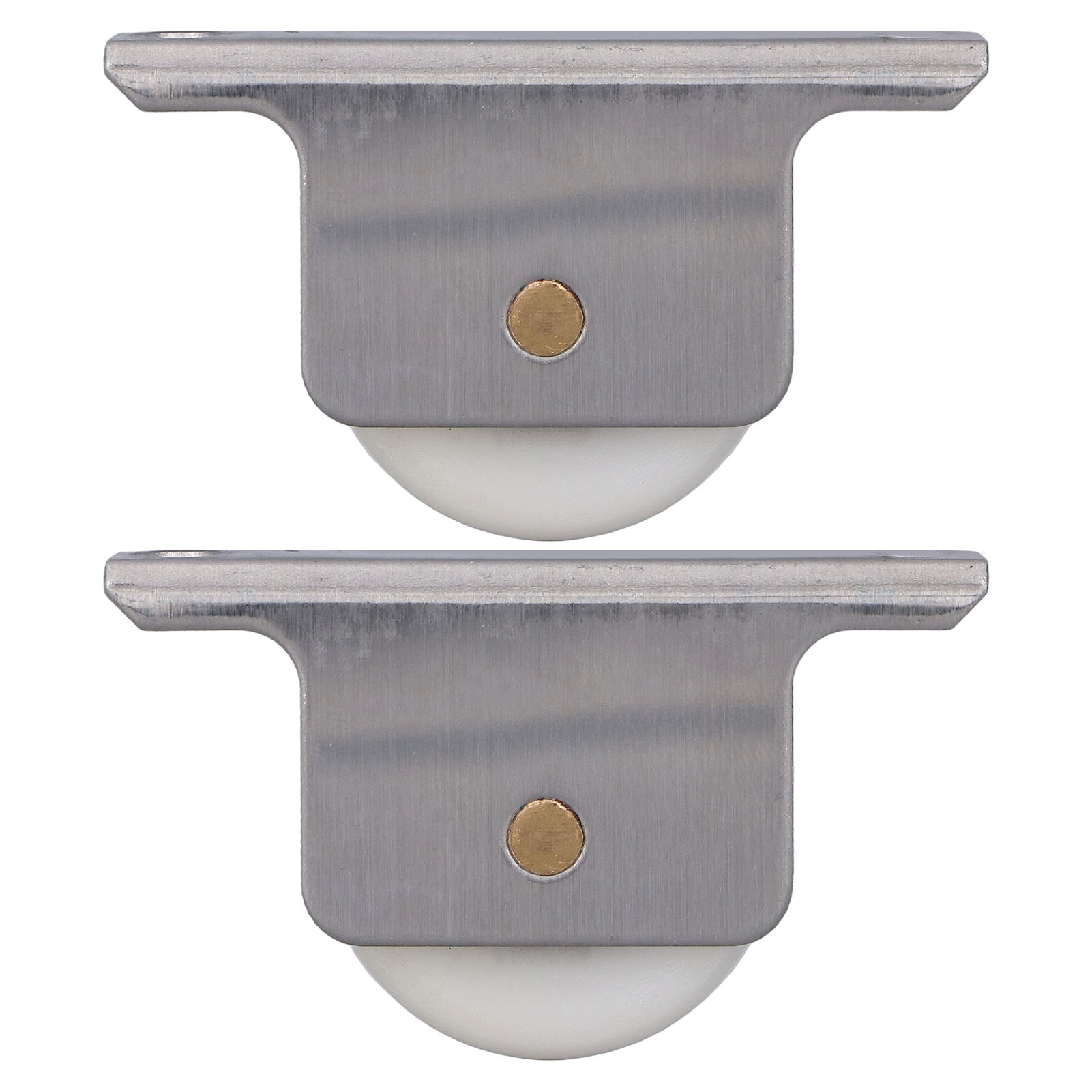 Paar Gleitrollen Für Glasduschtüren, Rollen Mit Sockel, 38 Mm, Für Badezimmervorhänge