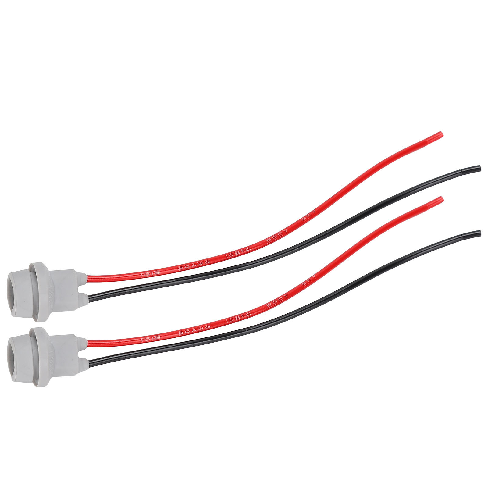 2 Hitzebeständige Lampenfassungen, Flexible Lampenfassung, Einfache Installation Mit Kabel, 2er-pack