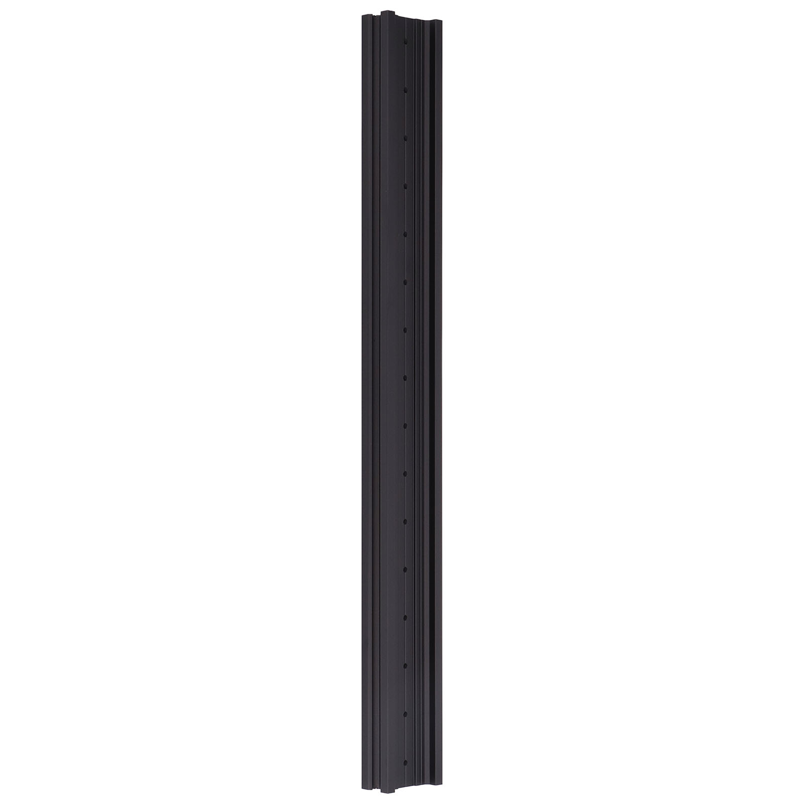 400 Mm (15,75 Zoll) Schwarzes V-nut-aluminiumprofil Für Verschiebbare Linearführungen, Versenkte Führung Für Cnc-drucker Und Gravierer