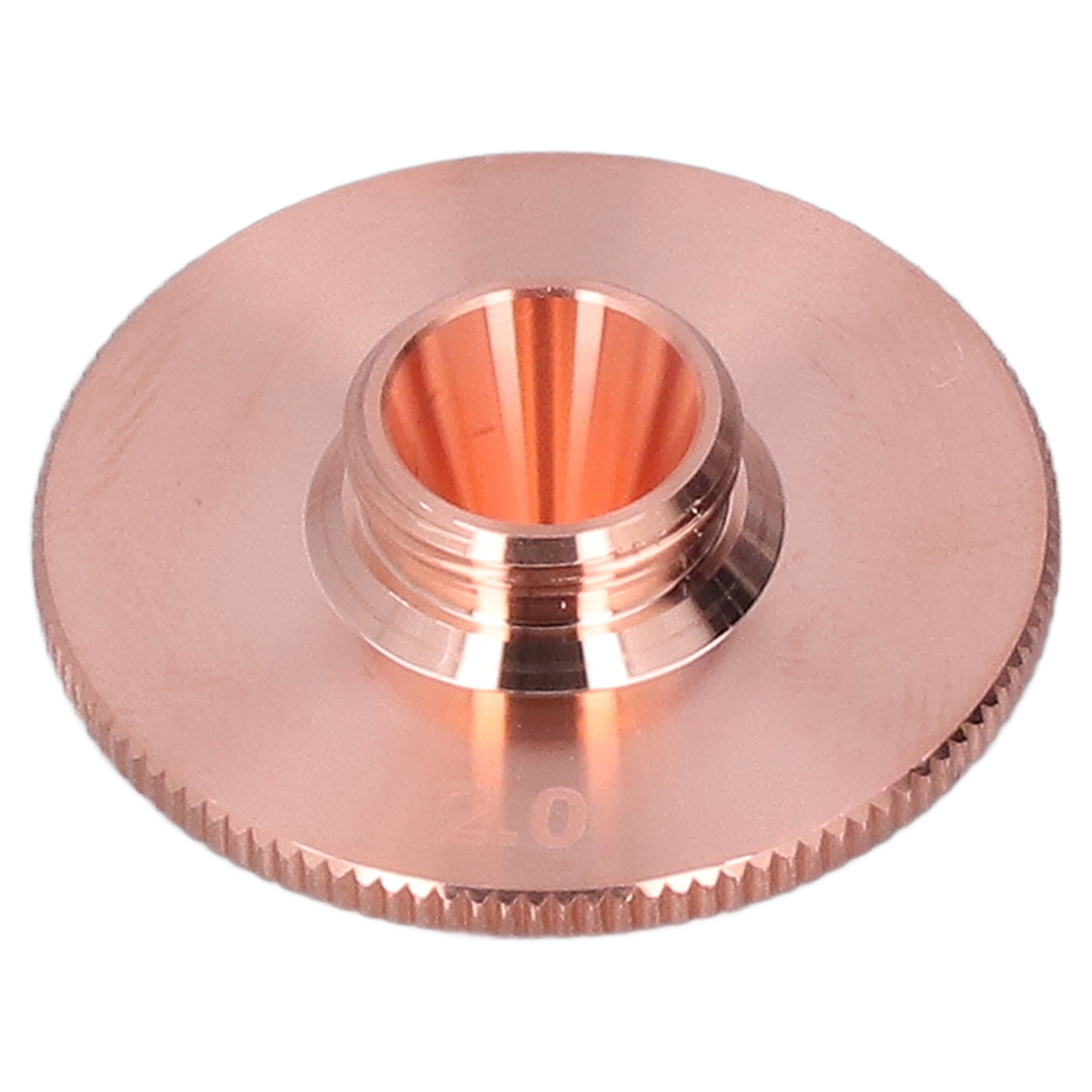 Einlagige Kupferfaserlaserschneiddüse, 2,0 Mm, Zubehörteil Für Industrielle Schweißmaschinen, 2,0 Mm Düsendurchmesser