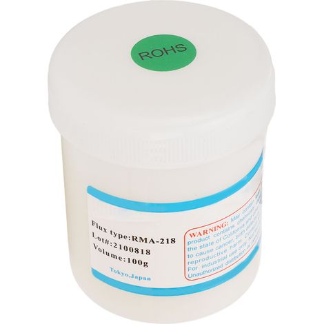Lötpaste Ohne Reinigungswirkung, 100 G, Flussmittel Für Elektronisches Löten, Geringe Rückstandsbildung, Einfaches Verzinnen Und Reparieren