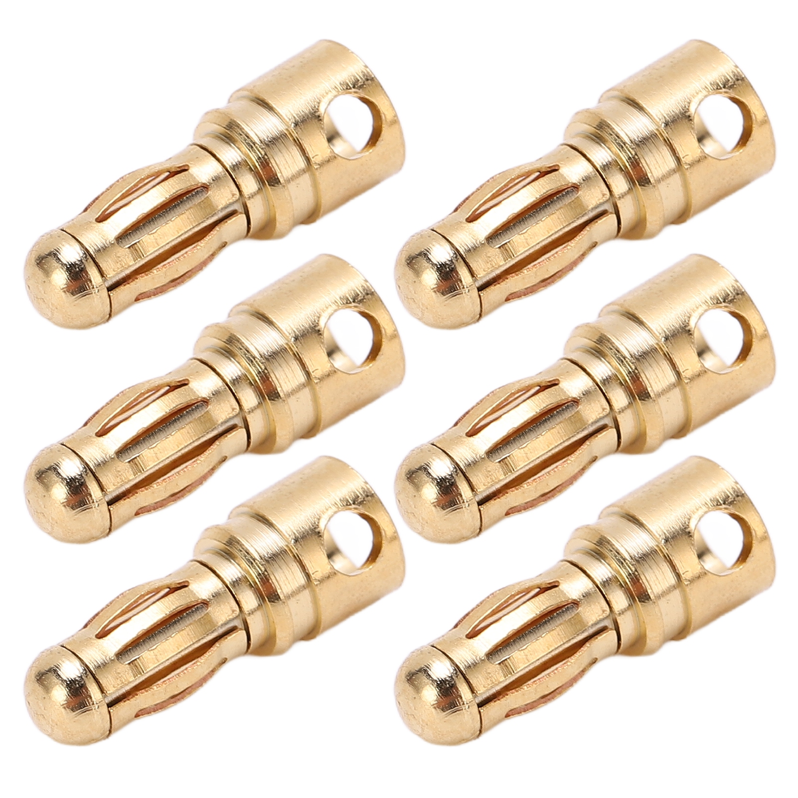 10 Hochpräzise Cnc-gefräste Bananenstecker, Audio-steckverbinder Mit Exzellenter Leitfähigkeit, Zuverlässiges Diy-kit