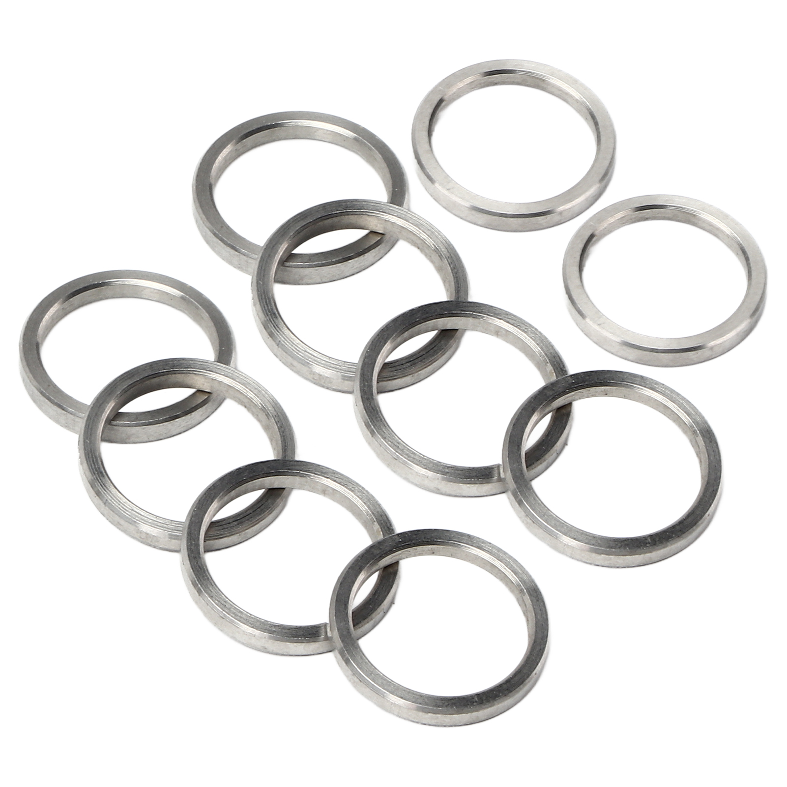 Distanzscheibe, 15 Mm Außendurchmesser, 12 Mm Innendurchmesser, Edelstahl, 10er-packung, Hardware-zubehörset 3515-0015-0020