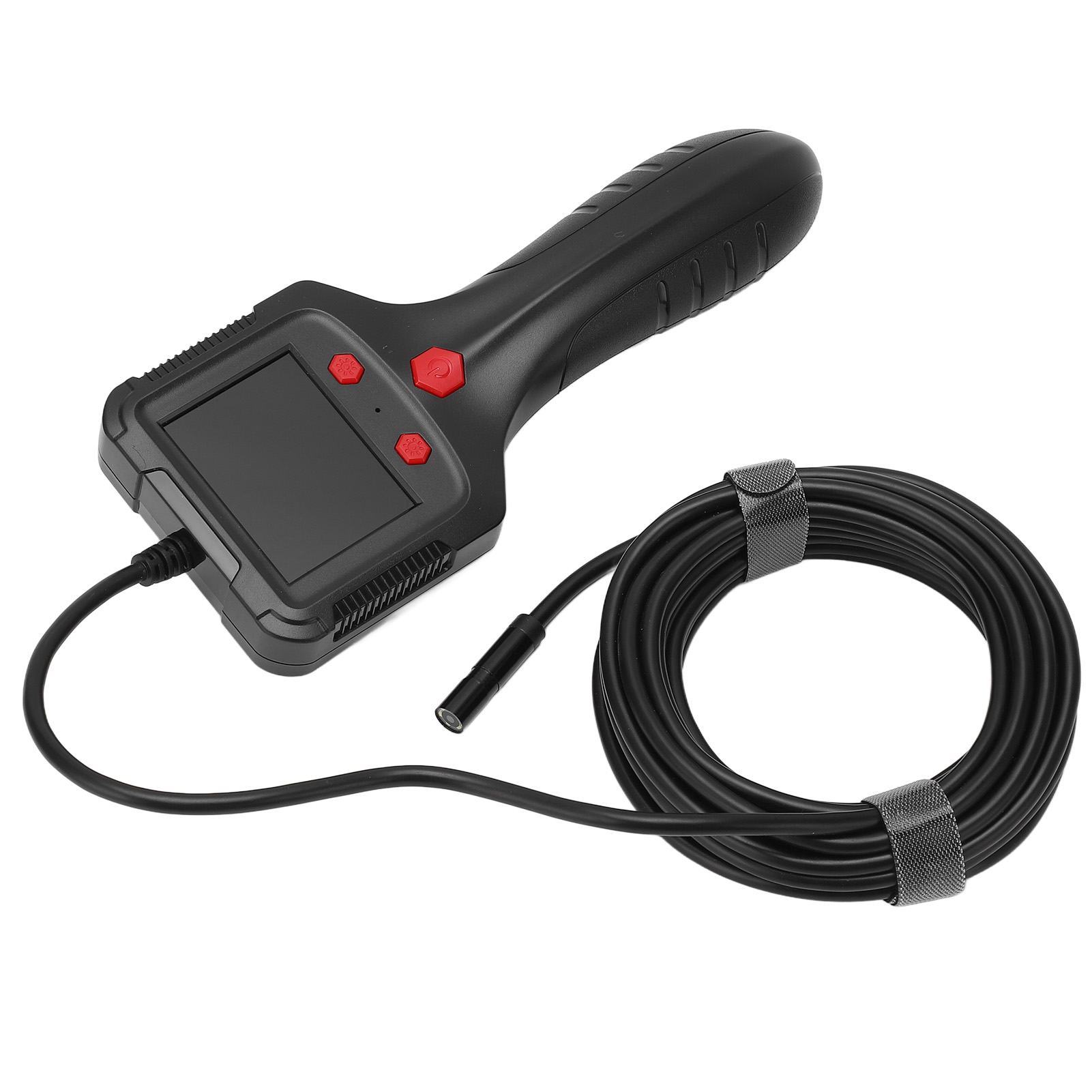 Ip67 Wasserdichte Industrielle Inspektionskamera, Tragbares Endoskop Mit 2,4 Zoll Hd Ips-bildschirm, Boreskop Mit 6 Leds, 1 Stück.