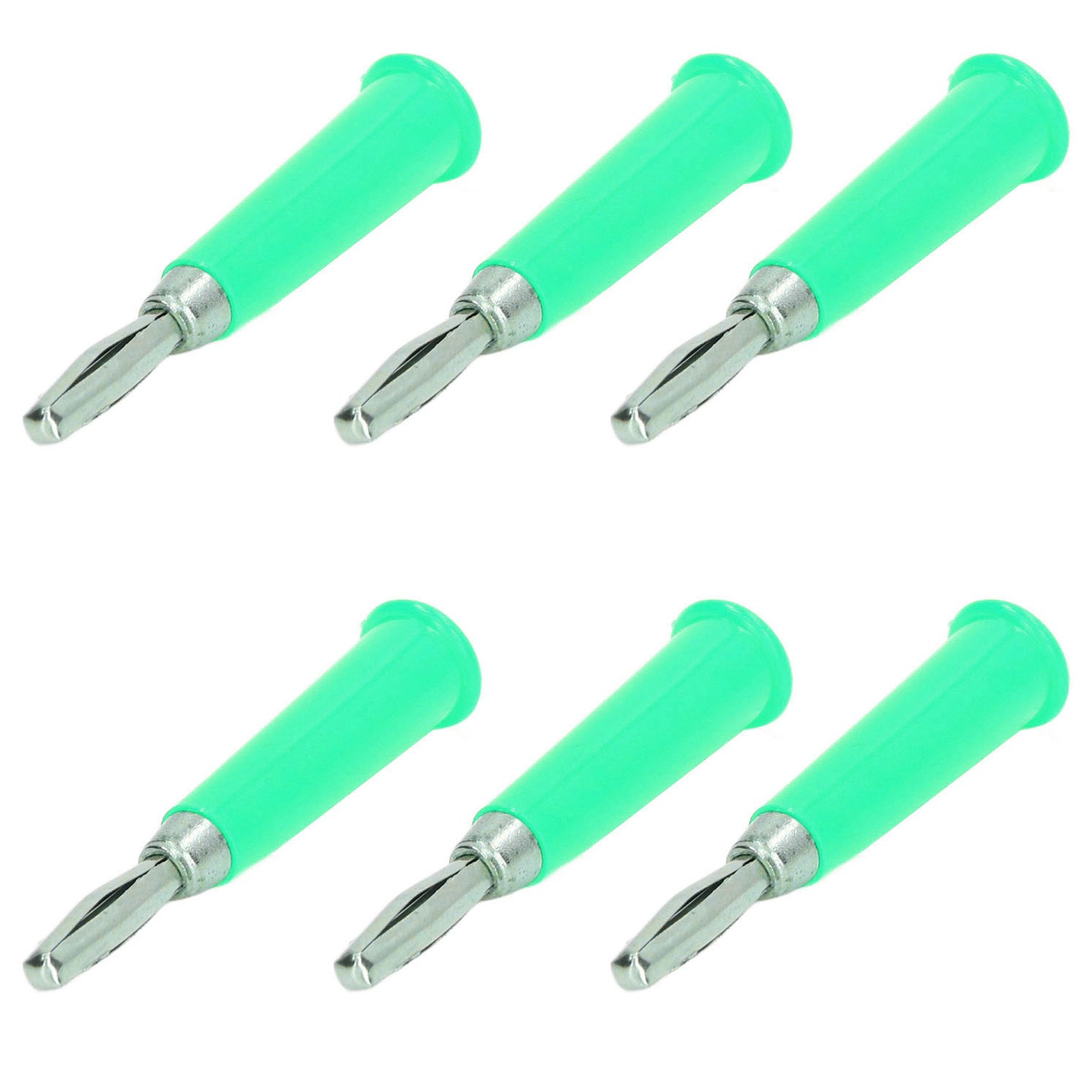 100 Stück 4 Mm Bananenstecker, Grüne Messinglegierung, Zink, Abs-lötverbinder Für Lkw-batterien