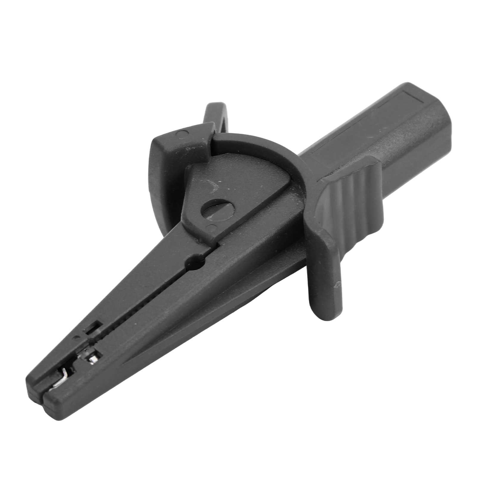 Isolierte Prüfklemme, 20 Mm Öffnung, Messklemme Mit 4-mm-bananenstecker, Für Lkw, Pkw Und Elektroprojekte, Schwarz