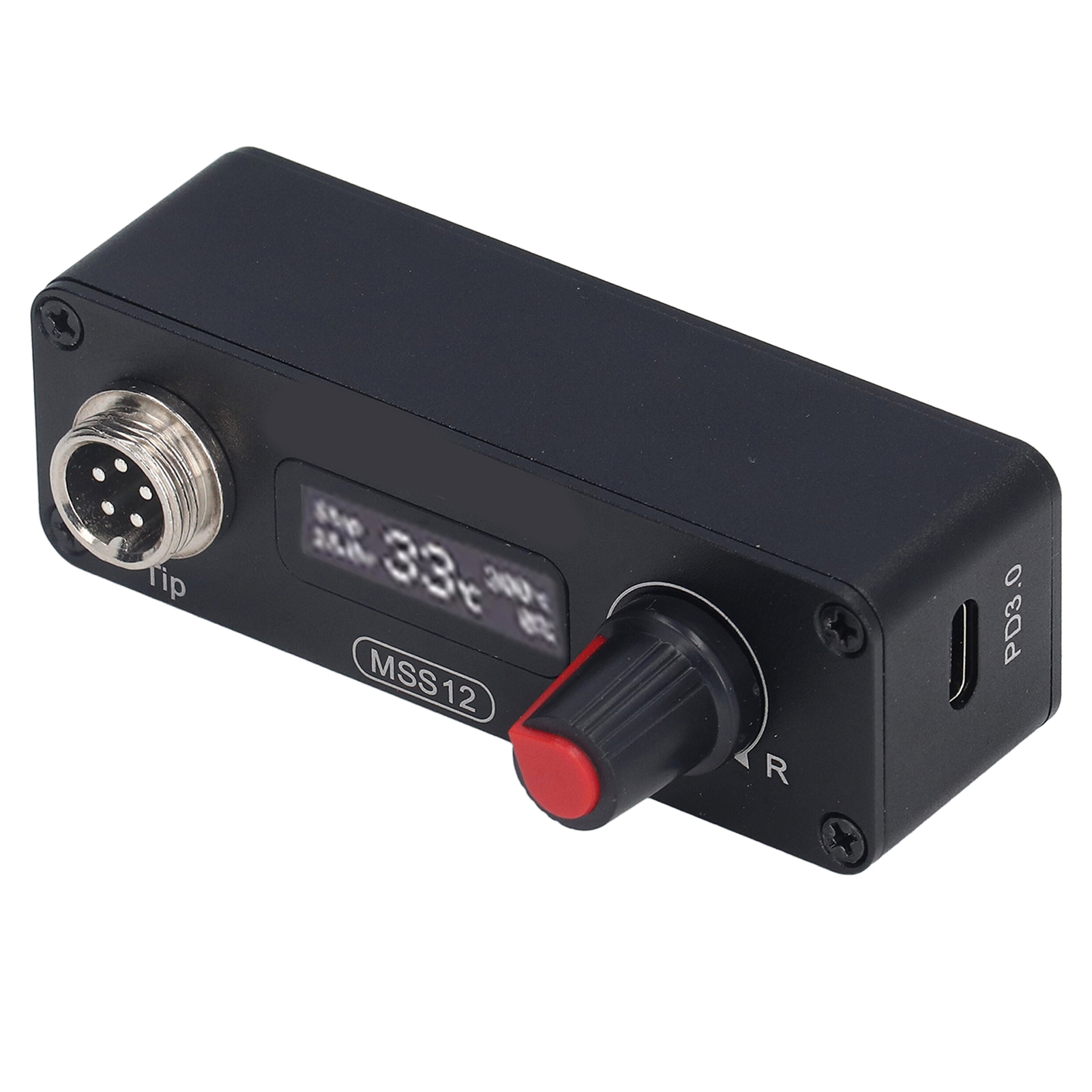 Mss12 Intelligente Lötstation, Mini-digitallötkolben Mit Schnellheizfunktion, Digitalanzeige, 12–25 V Dc-kit