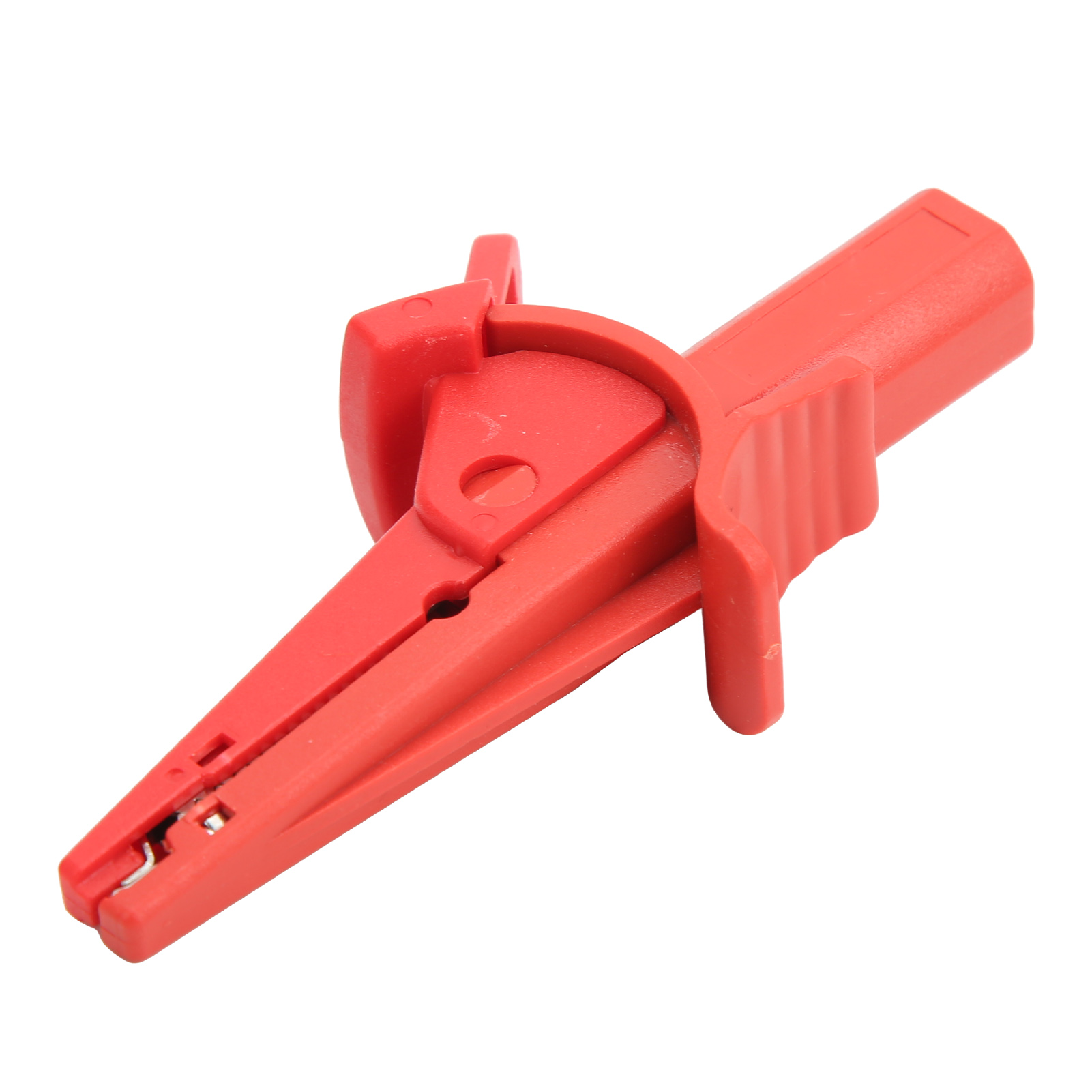 Isolierte Prüfklemme, 20 Mm Öffnung, Stromklemme Mit 4 Mm Bananenstecker, Für Elektrische Projekte Im Automobil-, Lkw- Und Fahrzeugbereich, Rot.