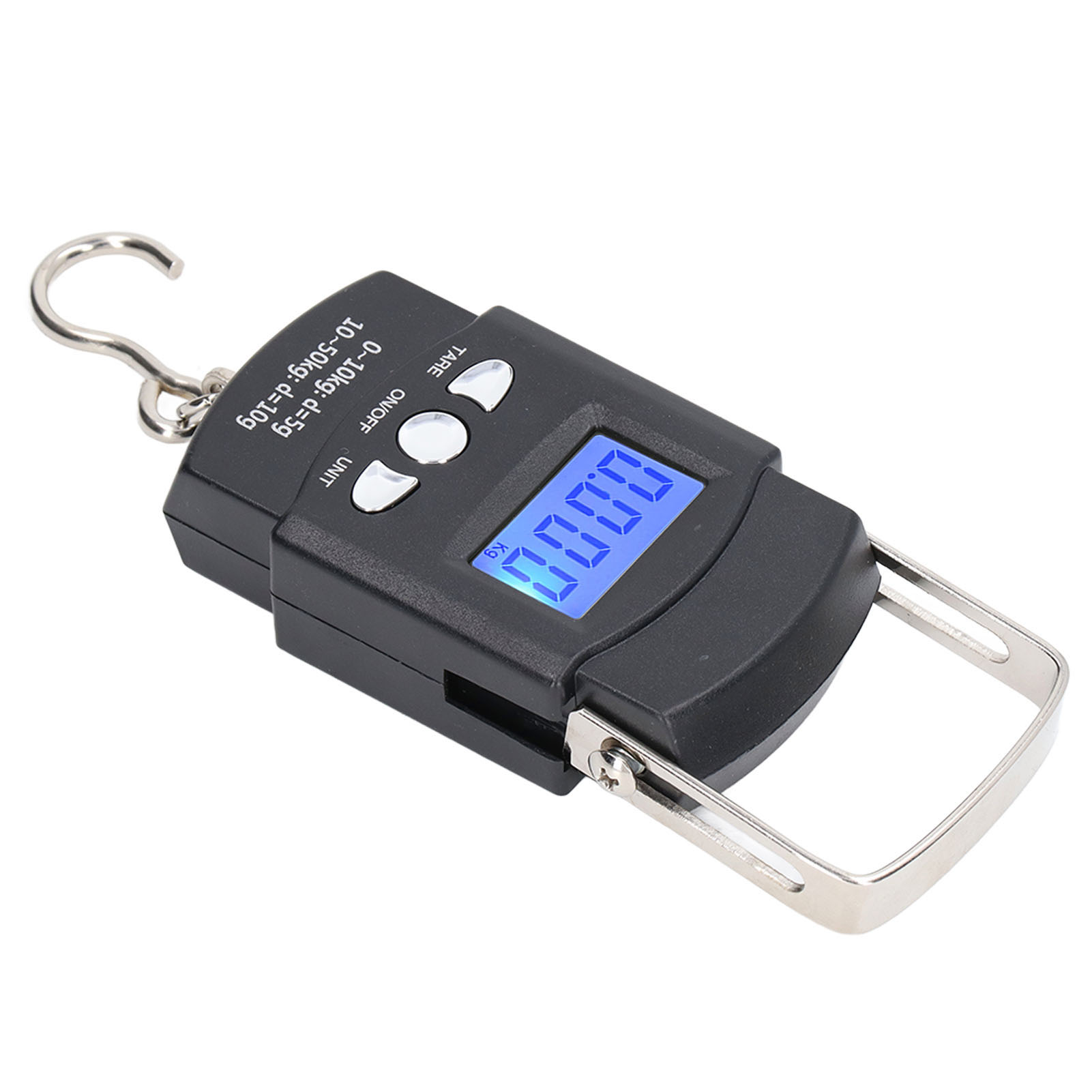 Elektronischer Angelhaken (50 Kg), Hängende Digitale Lcd-waage Mit Verstecktem 1 M Maßband, Präzise Digitale Waage.