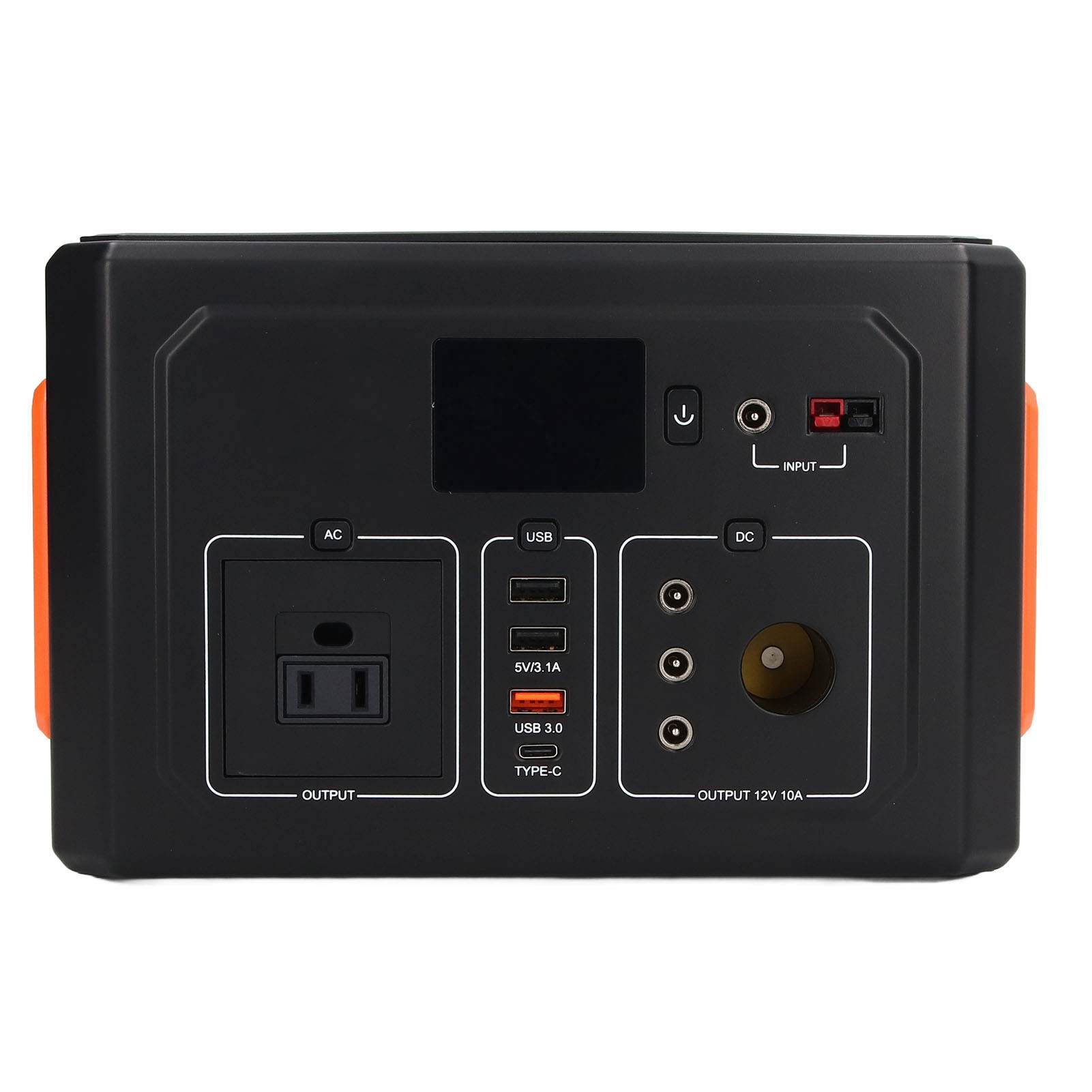 Tragbarer 400-w-solargenerator Mit 100-240-v-eu-stecker, Camping-powerstation, Usb-ausgang, Tragbarem Solarladegerät, Externer Stromversorgung, Photovoltaik-generator Für Den Außenbereich.