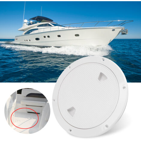 Runde, Rutschfeste Abs-deckluke, 10 Cm Großer Schraubdeckel, Wasserabweisend