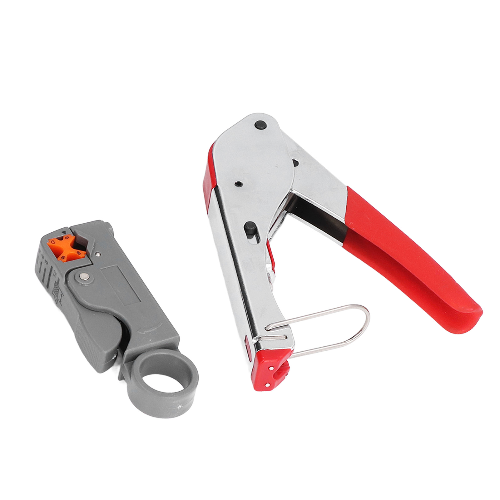 Koaxial-crimpwerkzeug, Kabelabisolierer, Abisolier- Und Crimpwerkzeug, Set 1kt-52l20, Professionelles Steckverbinderset.
