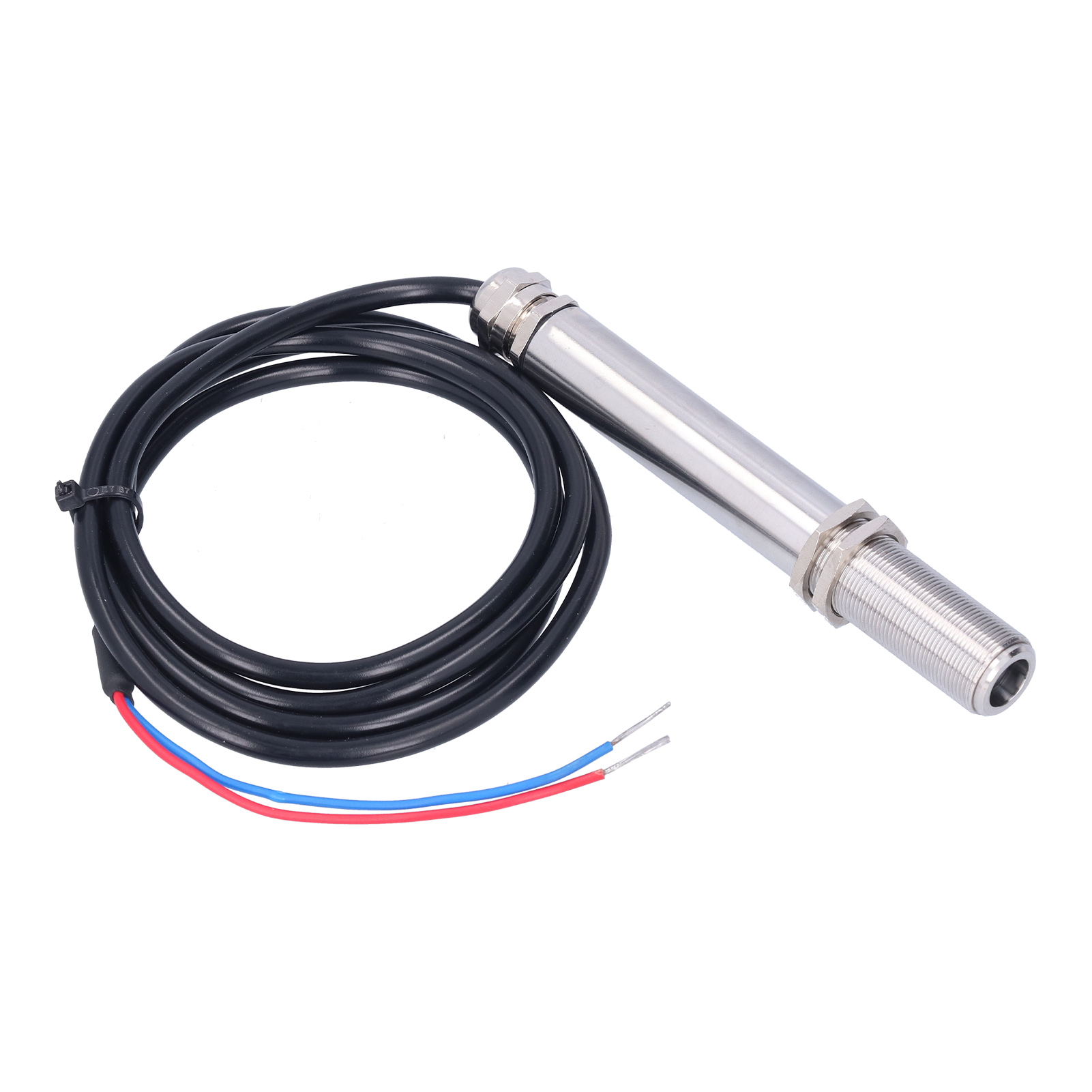 Fest Installierter Infrarot-temperatursensor Aus Edelstahl, 24-v-dc-inline-transmitter, 4–20 Ma Ausgang, Messbereich 400–1200 °c, Robuste Industriesonde