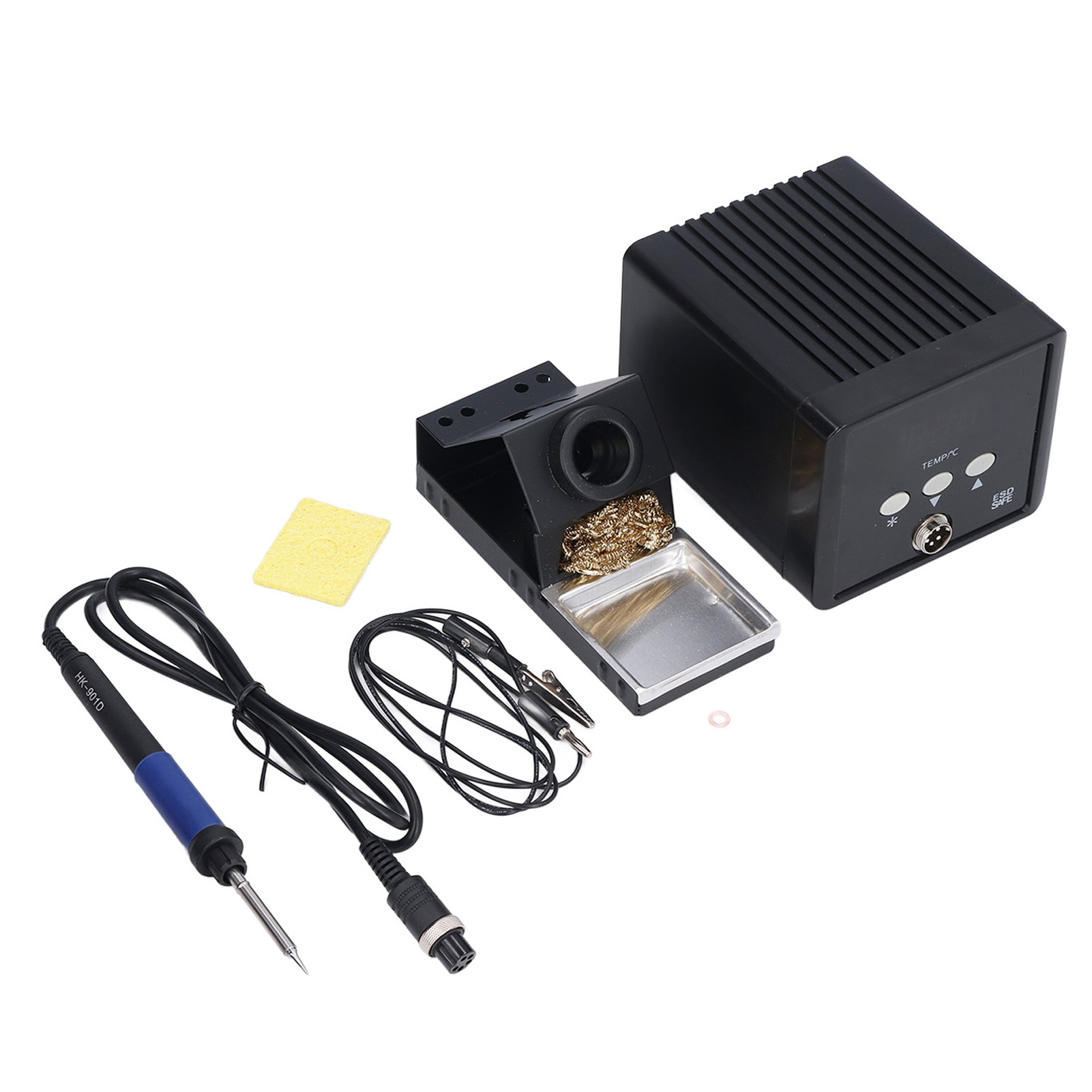 90w Digitale Led-lötstation, Heißluft-lötkolben 150°c-480°c, Hk-901deu Eu-stecker 220v, Digitalanzeige, Elektronikreparaturwerkzeug.