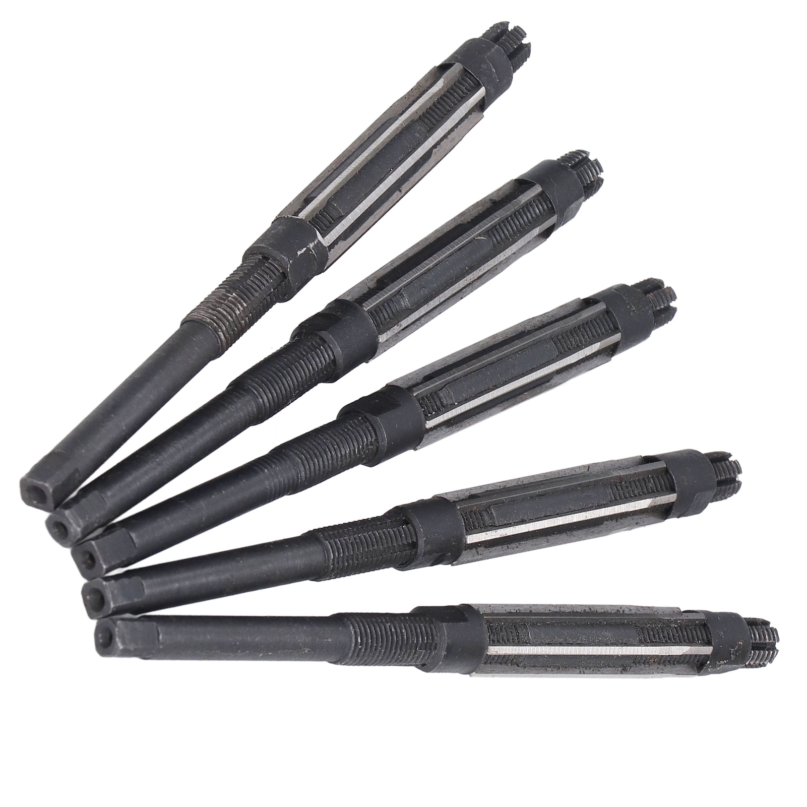Satz Mit 5 Verstellbaren Handreibahlen 10,75–11,75 Mm, Schneidwerkzeug Aus 9sicr-stahl, Schärfset Für Metall, Kupfer Und Stahl, Industrielle Präzision