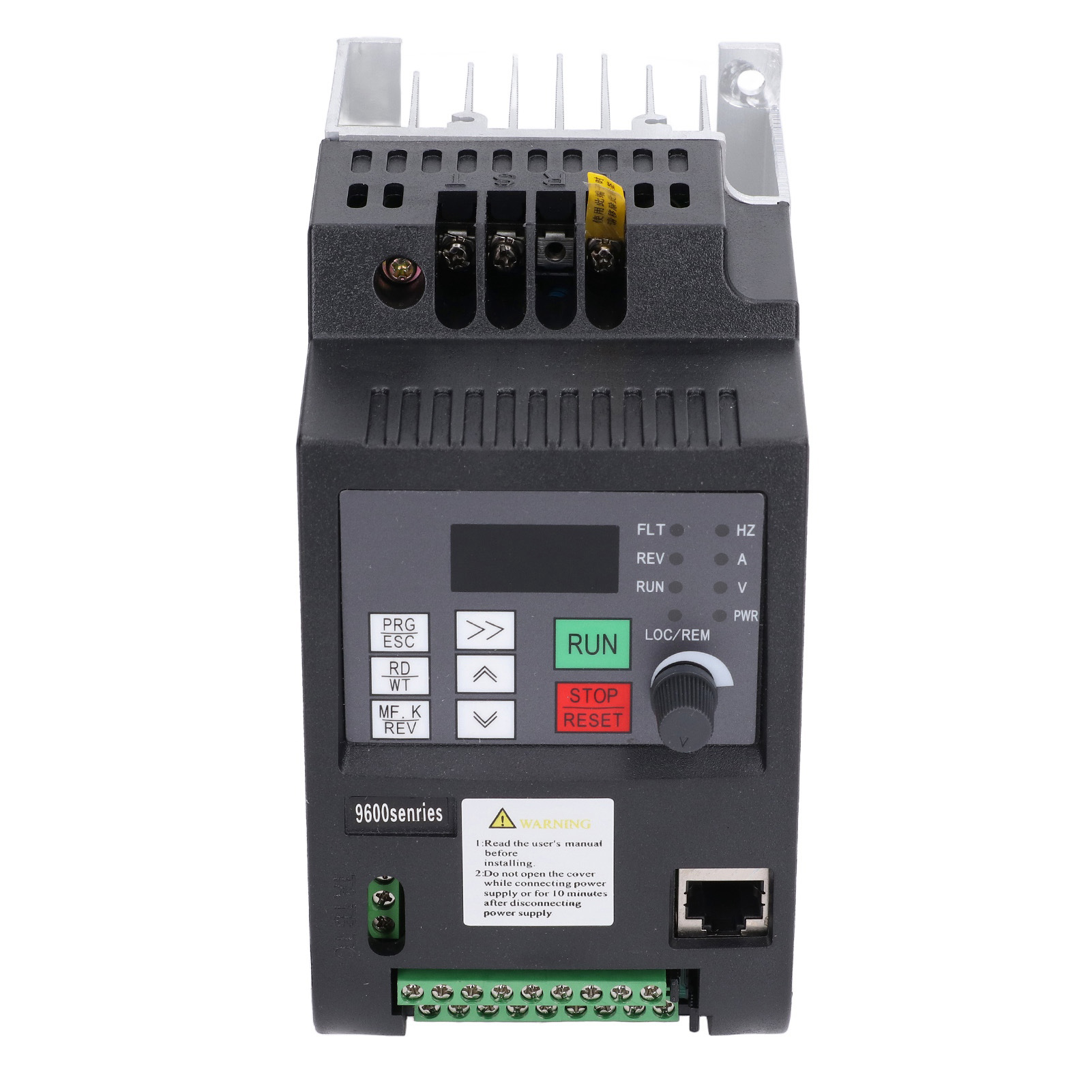 Nflixin 1,5 Kw 220 V Einphasen-frequenzumrichter, Motorumrichter 9600d-1t-00150m, 1 Eingang 1 Ausgang Vfd, Drehzahlregler