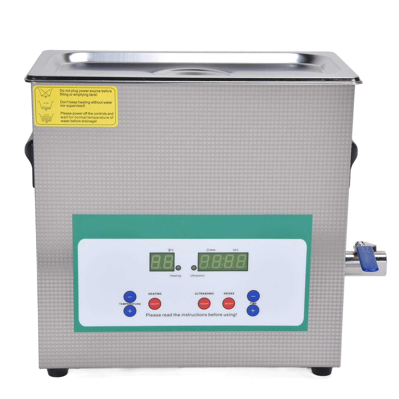 6,5-liter-ultraschallreiniger Mit Timer, Schlafmodus, 180 W, Eu-stecker 200–240 V, 50 Hz, Professionelles Ultraschallreinigungsgerät