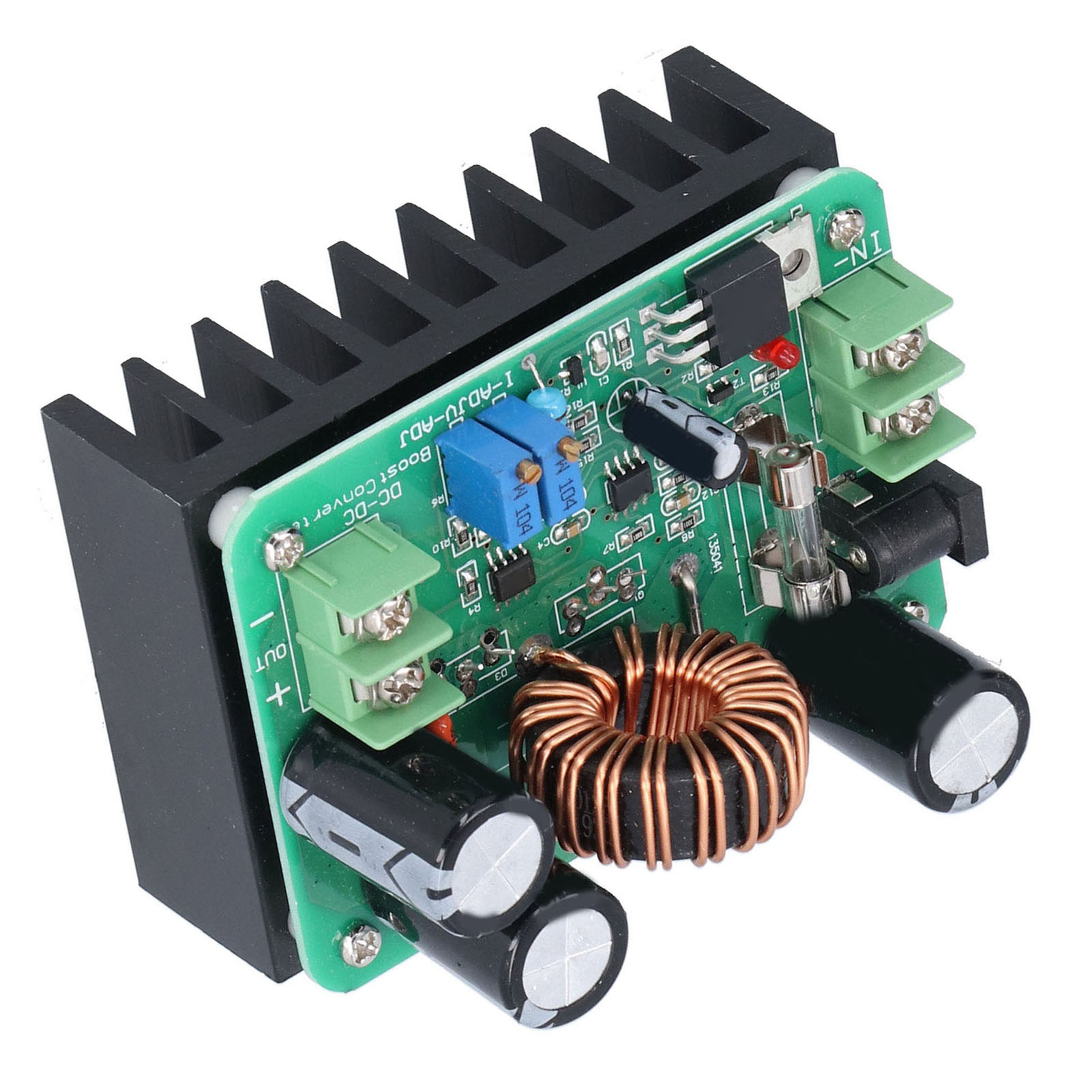 Einstellbarer 600-w-dc-cv-aufwärtswandler, 10–60-v-dc-dc-boost-modul Zur Stromversorgung Von Pcs Und Computergeräten