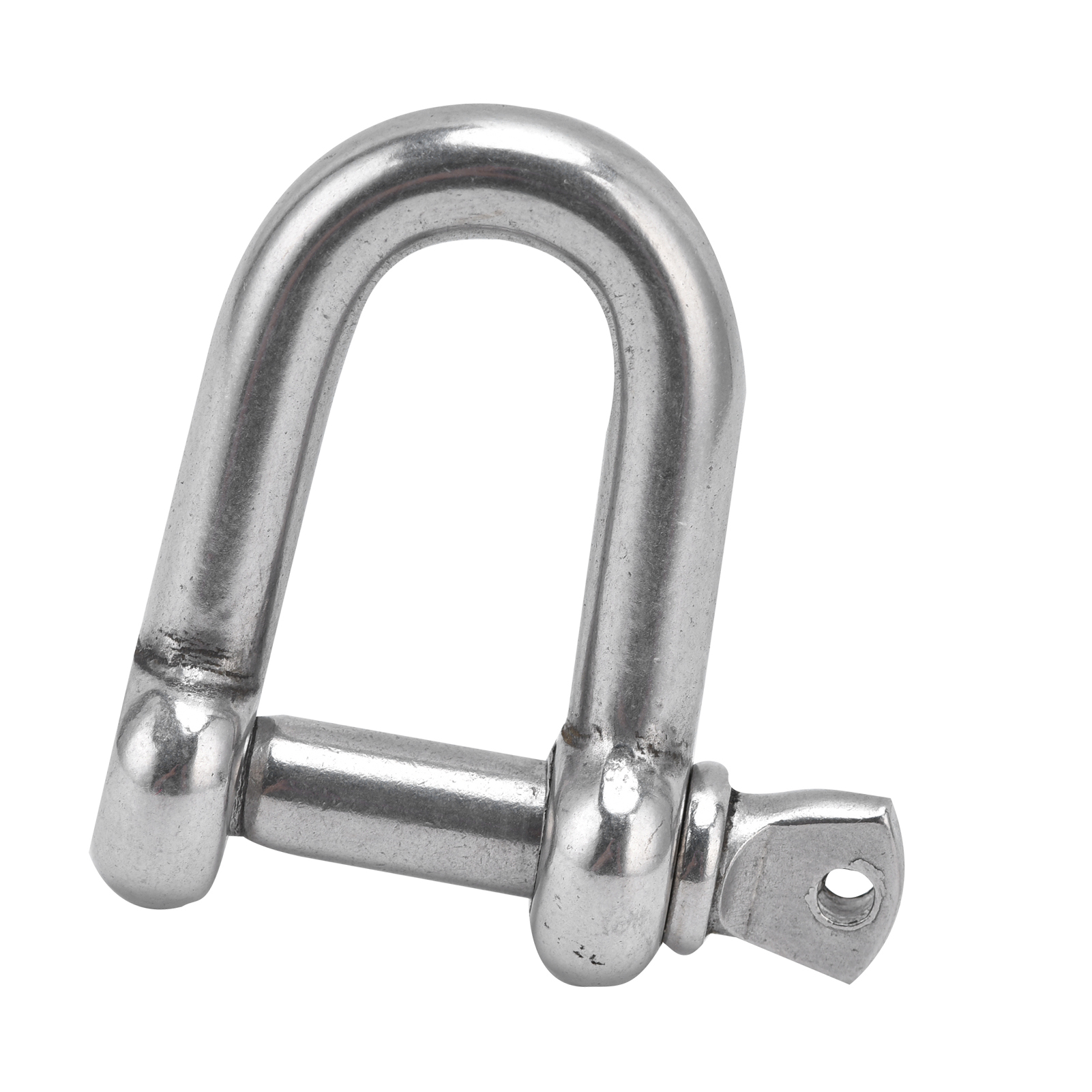 Edelstahl D-förmiger Schäkel Kettenschlinge Ankerbolzen Outdoor Camping Überlebensseil M20