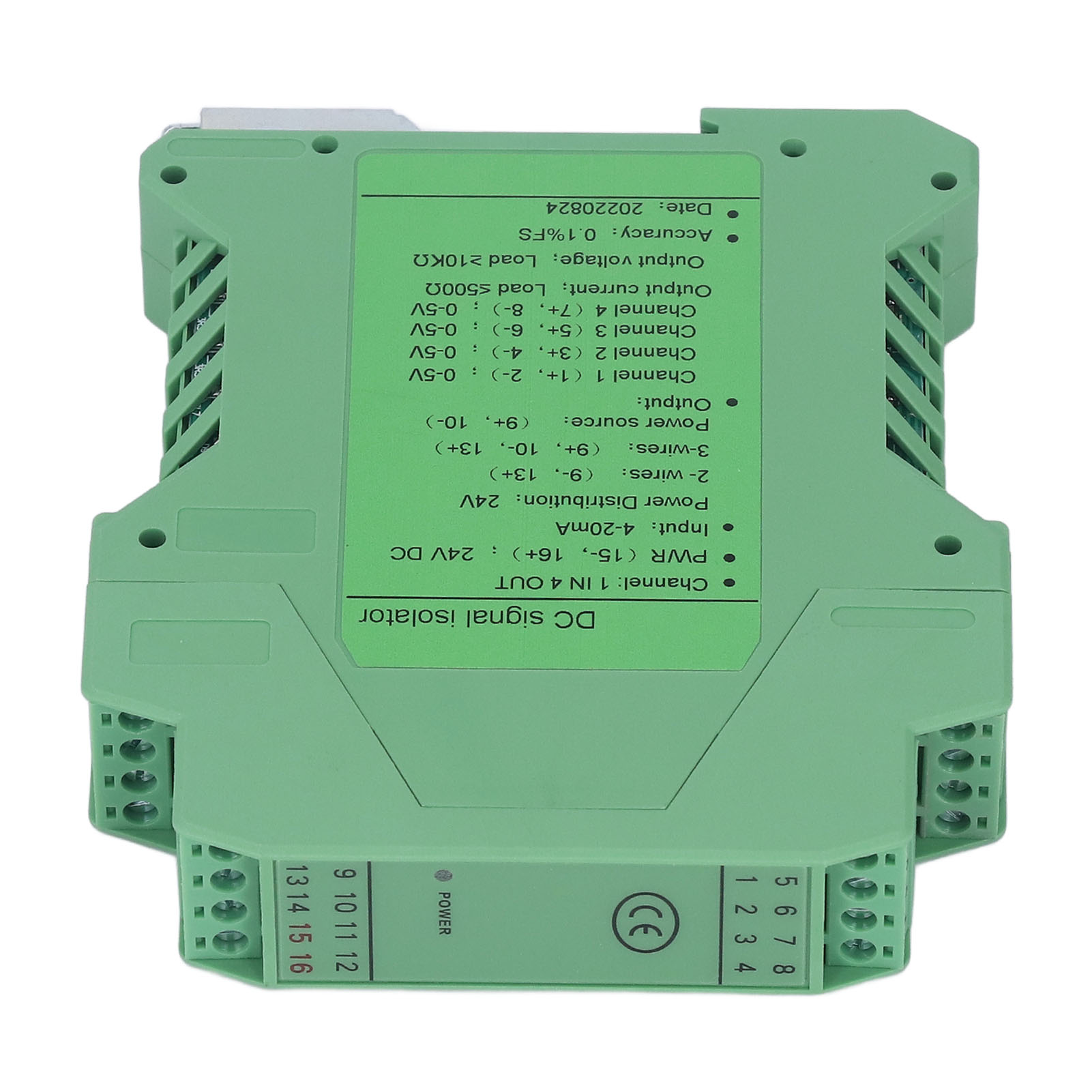 Dc-signalisolator Mit 1 Eingang Und 4 Ausgängen, Sps-transmitter/konditionierer Für Leiterplatten, 0-5 V