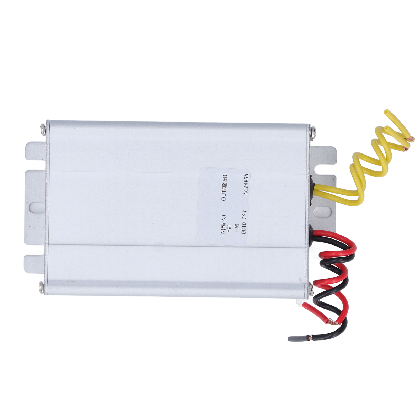 Wasserdichter Dc/ac-wandler Aus Aluminiumlegierung, 10–32 V Auf 24 V, 5 A, Für Überwachungs- Und Stromversorgungszwecke