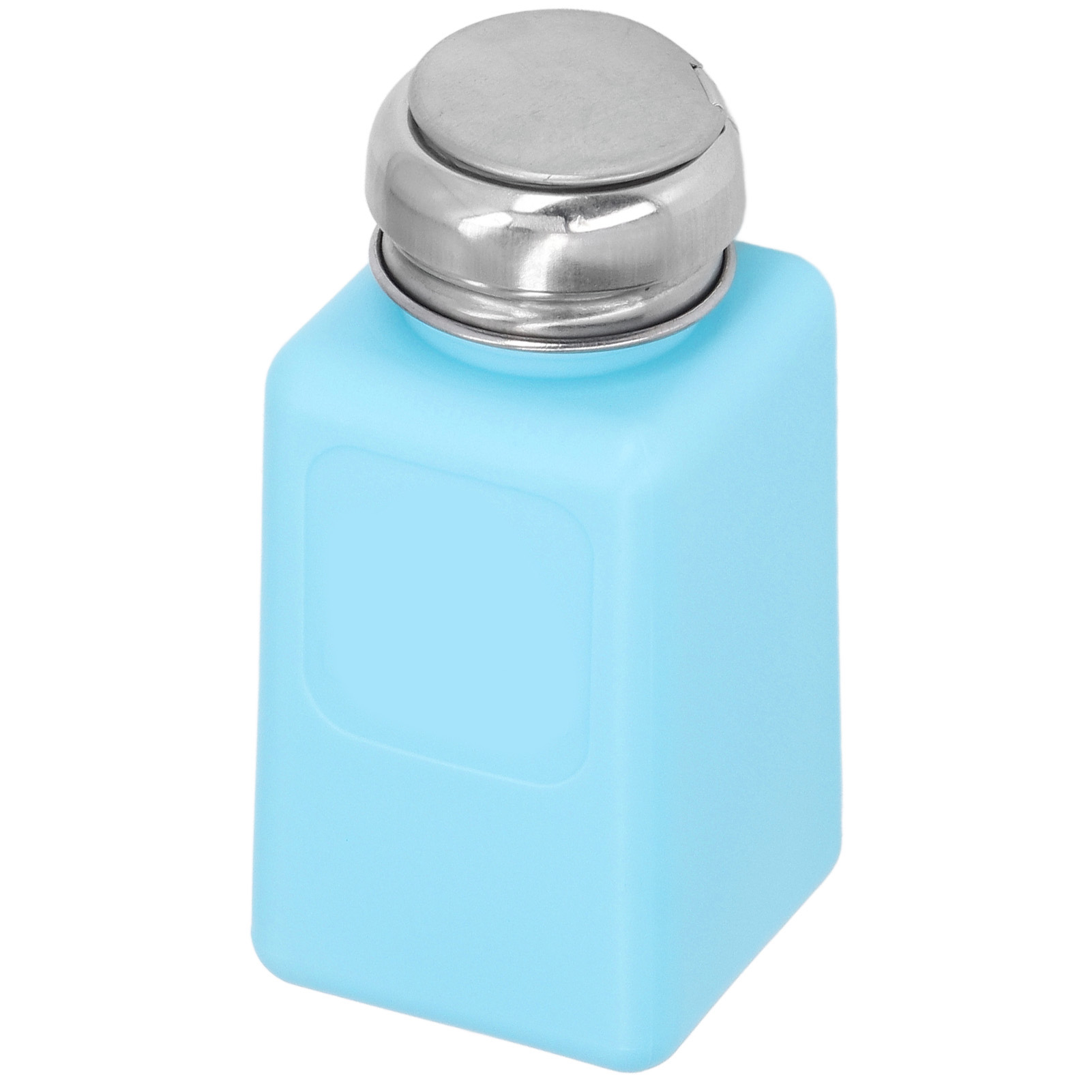 200-ml-esd-antistatik-vierkantflasche, Druckspender Mit Blauer Edelstahlkappe, Elektronische Werkstattsicherheit