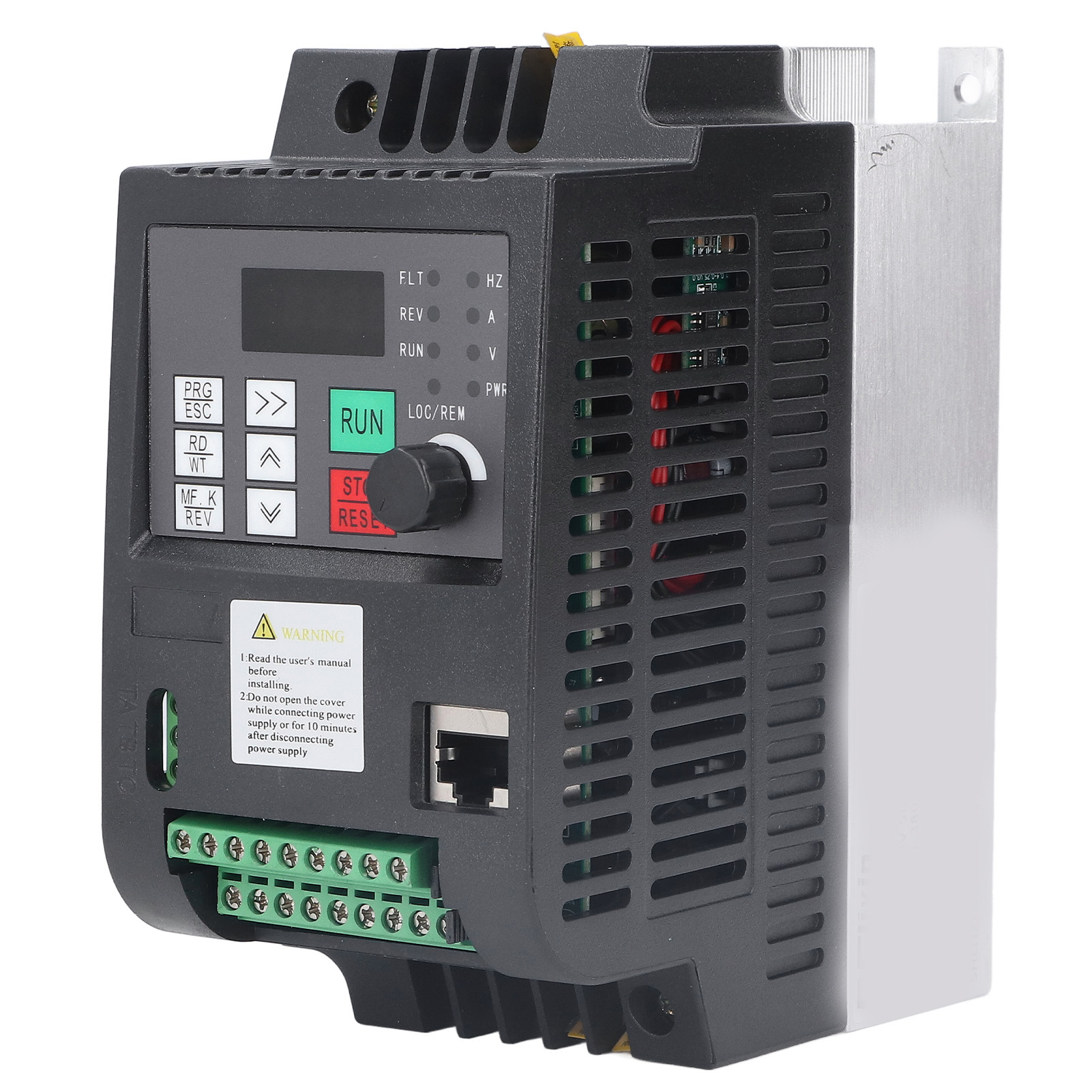 1,5 Kw 380 V Drehstrom-frequenzumrichter, Vektor-motorsteuerungsumrichter 9600d-3t-00150m, 3-phasen-industrieantrieb
