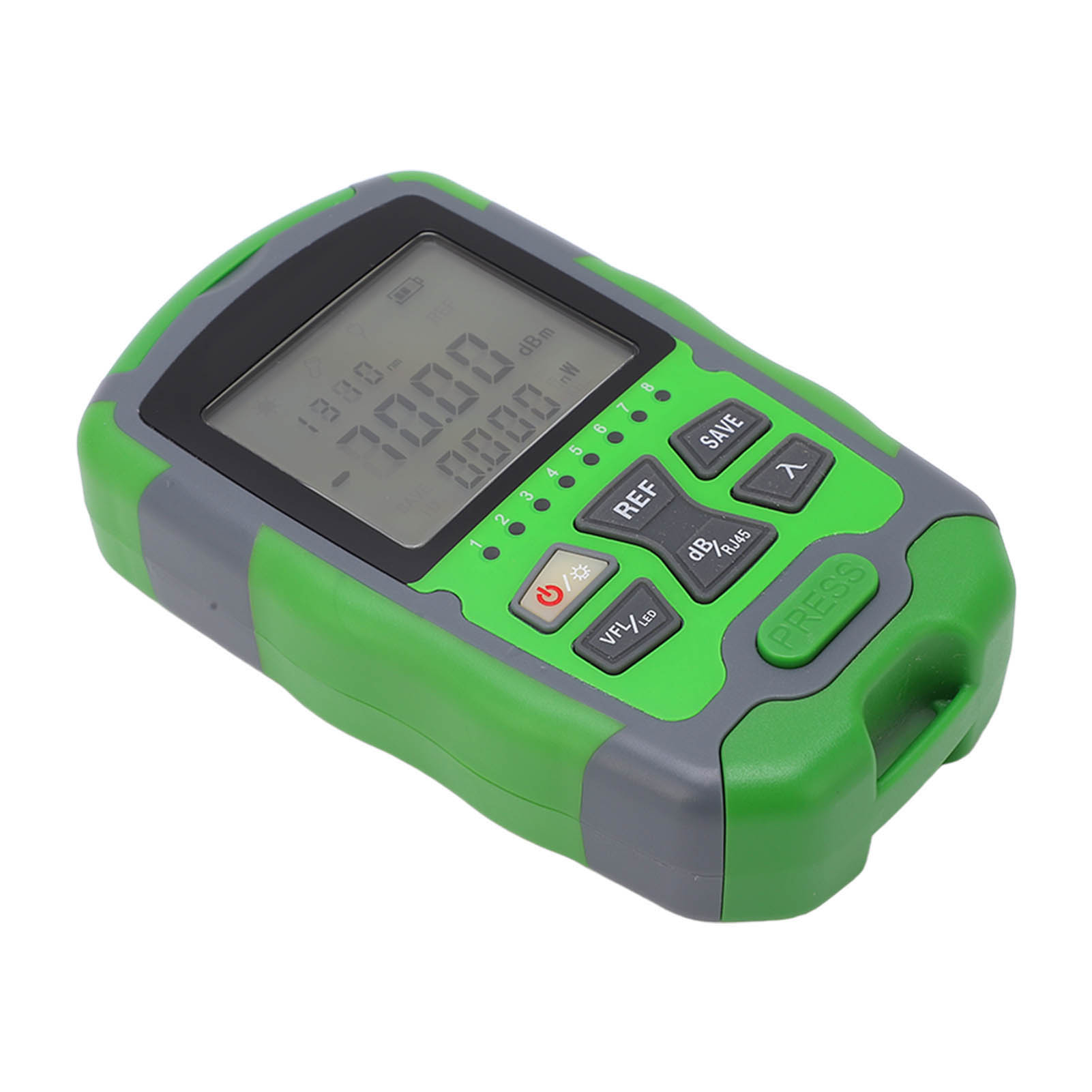 Glasfaserkabeltester Mit Digitalanzeige, Leistung -70 Bis +10 Dbm, Wiederaufladbar 50 Mw, Lichtsignalmessung