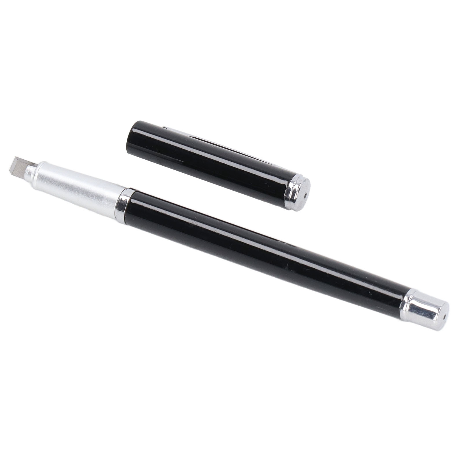 Stiftförmiges Glasfasermesser, Schräge Klinge Aus Wolframkarbid, Präzises Kabelschneidewerkzeug, Sauberer Schnitt, Taschenformat.