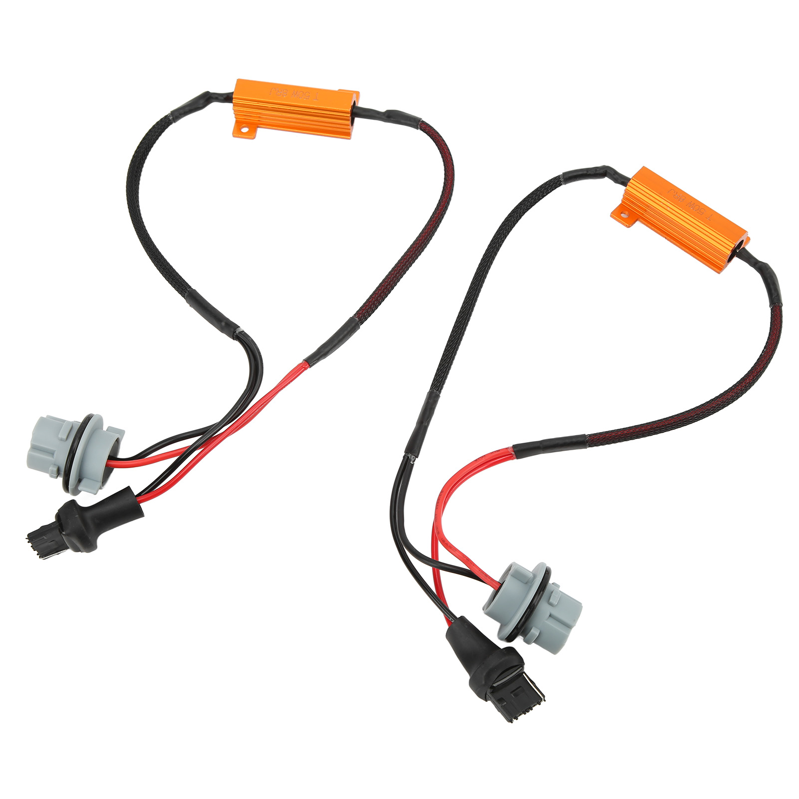 Set Mit 2 Präzisen, Effizienten, Kompakten Und Korrosionsbeständigen Led-widerständen – Einfach Zu Installierender Ladeadapter Für Schnelles Dekodieren